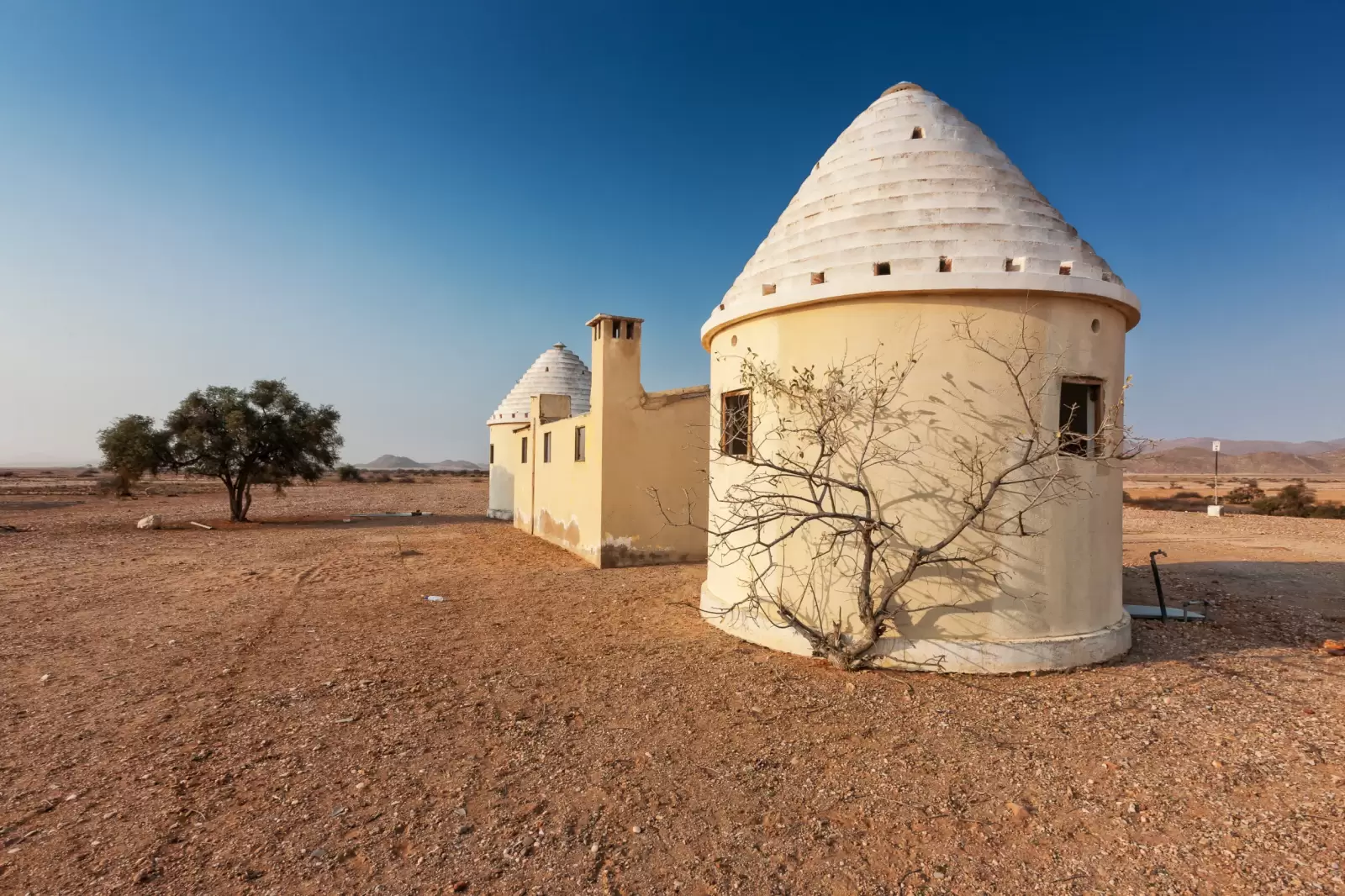 abandoned house in a remote spot of angola