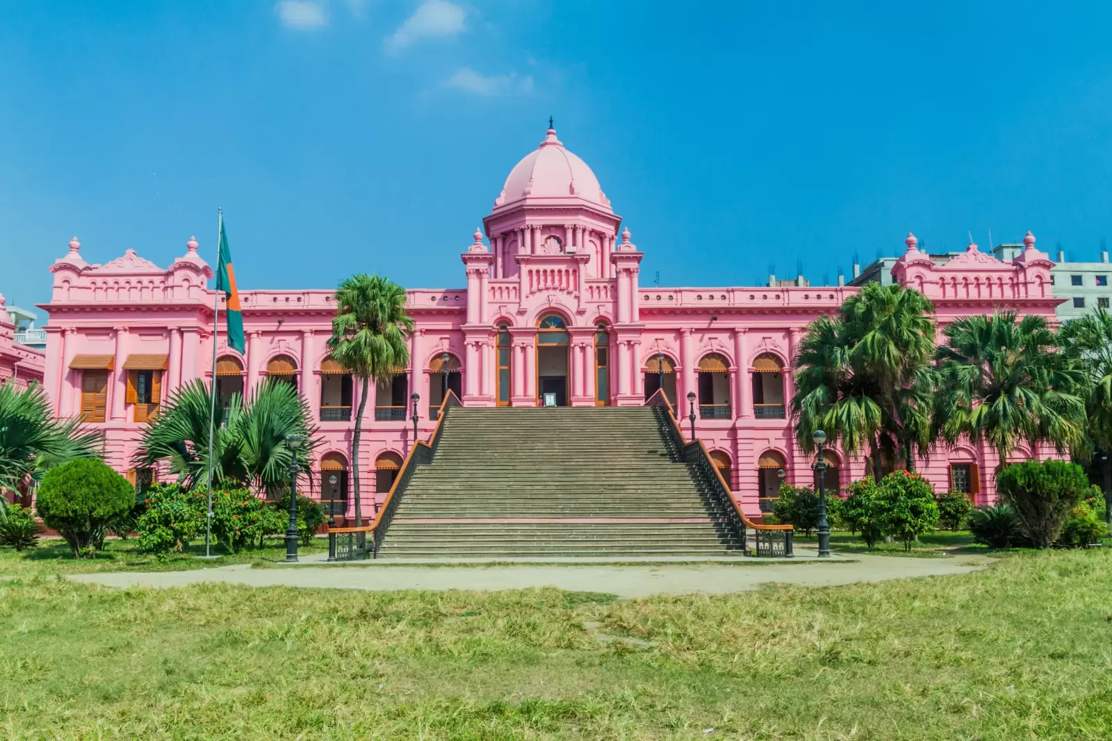 ahsan manzil former residential palace of the nawab of dhaka bangladesh