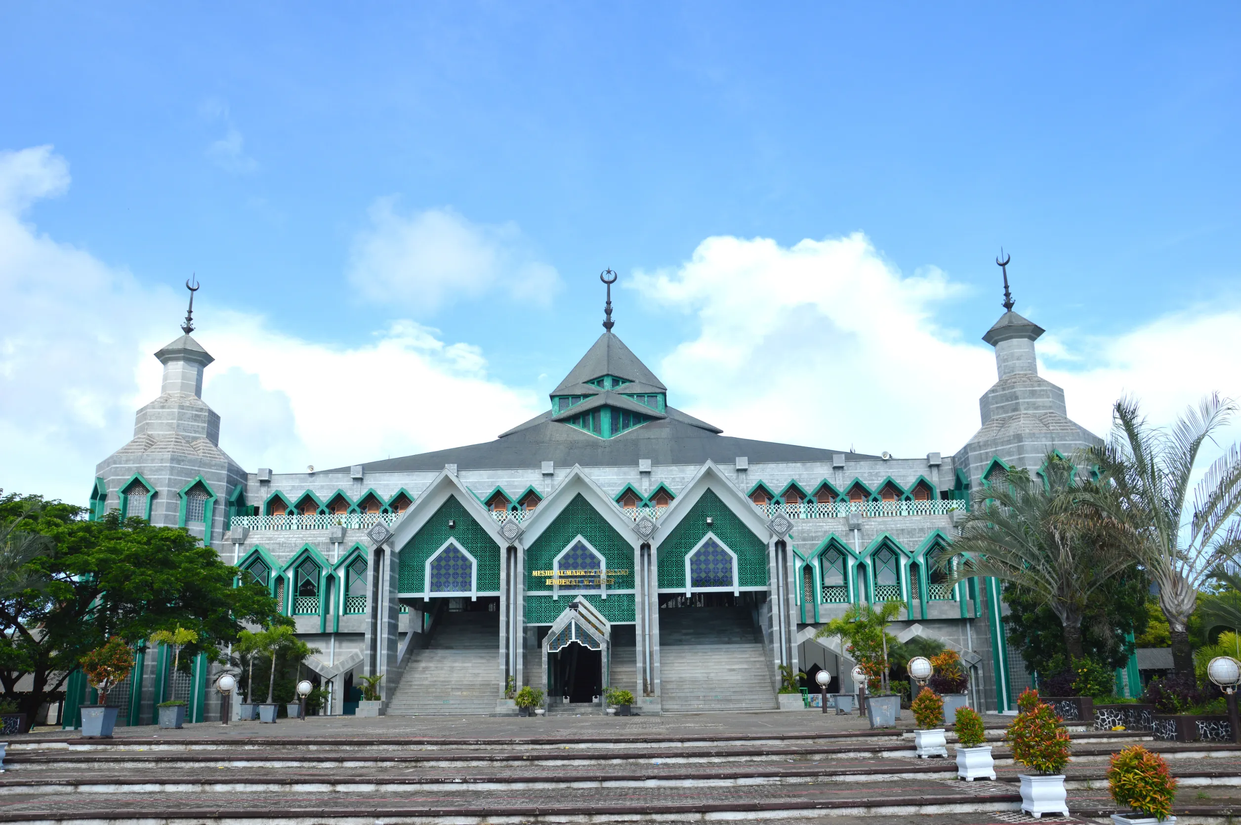 al markaz al islami general m yusuf mosque at makassar indonesia