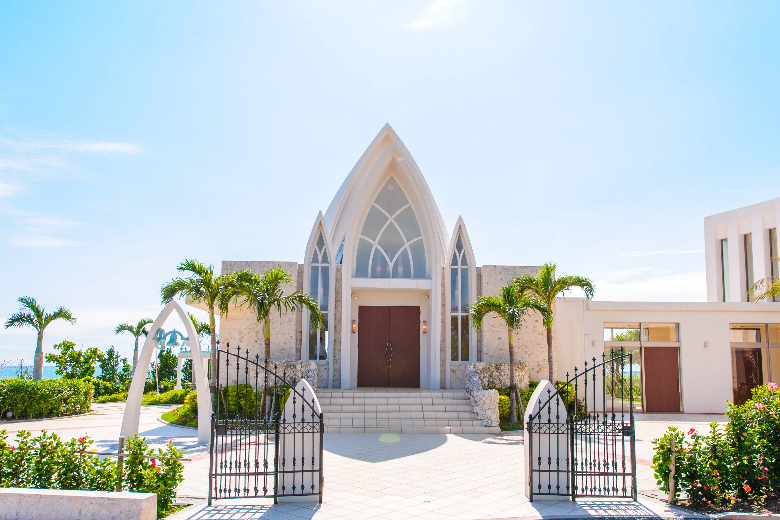 aquagrace chapel in okinawa japan