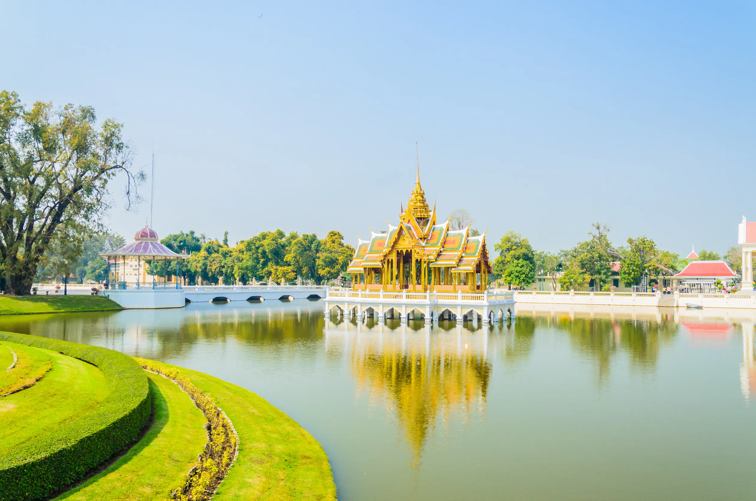 architecture bang pa palace thailand