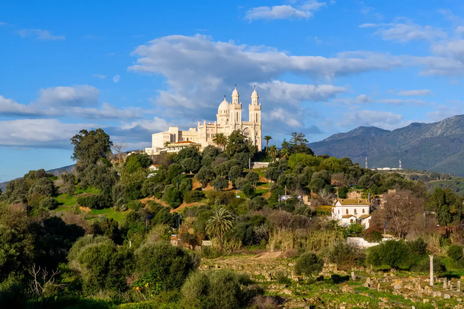 basilica of saint augustin in annaba the fourth largest city in algeria