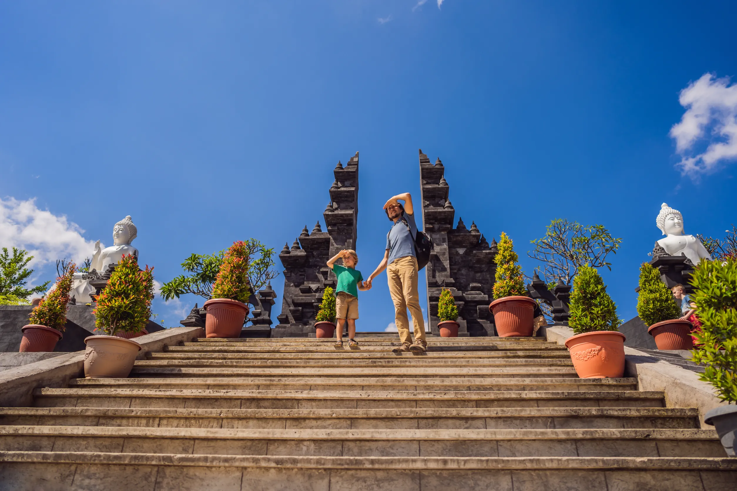 budhist temple brahma vihara arama banjar bali indonesia