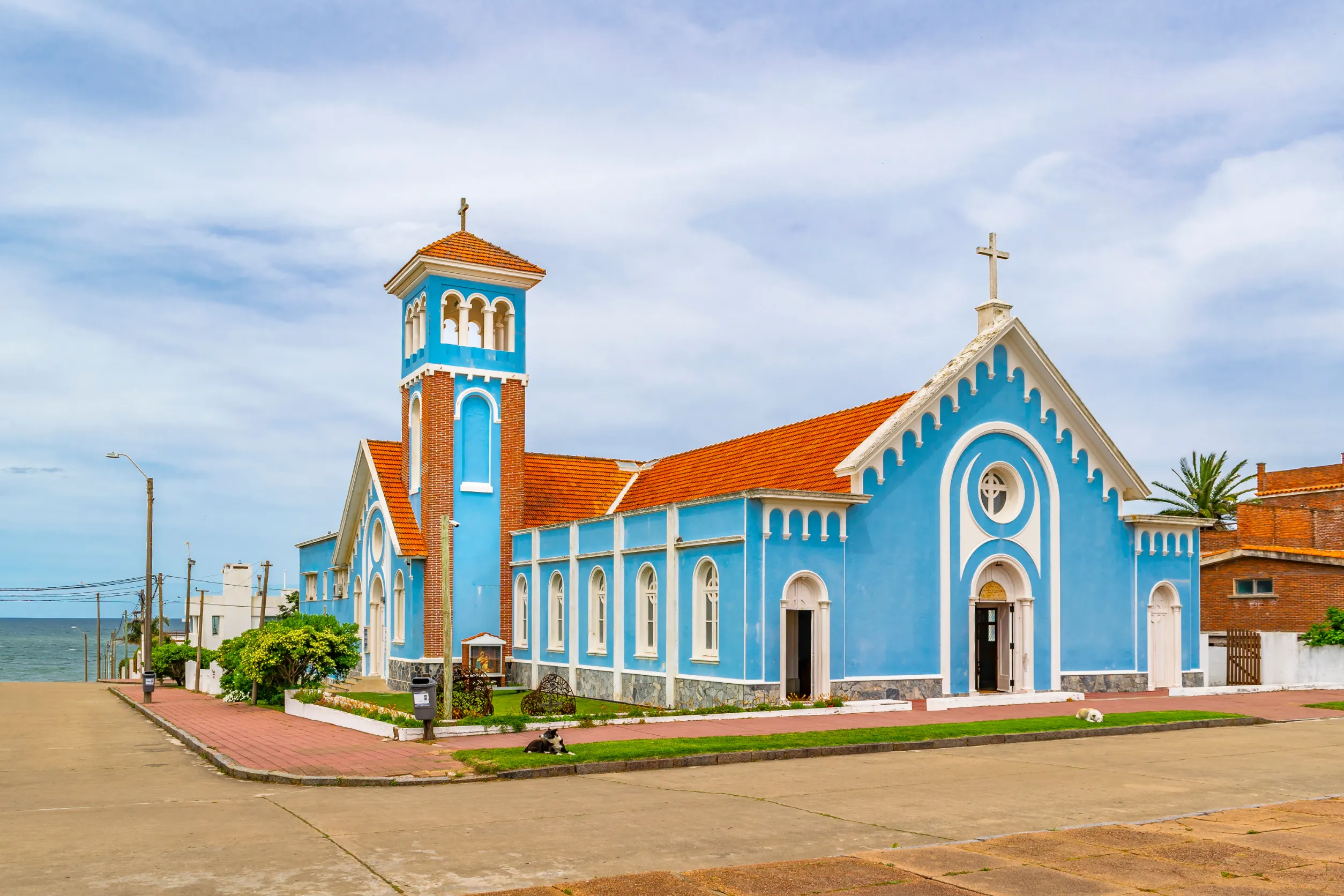 catholic church of punta del este city uruguay