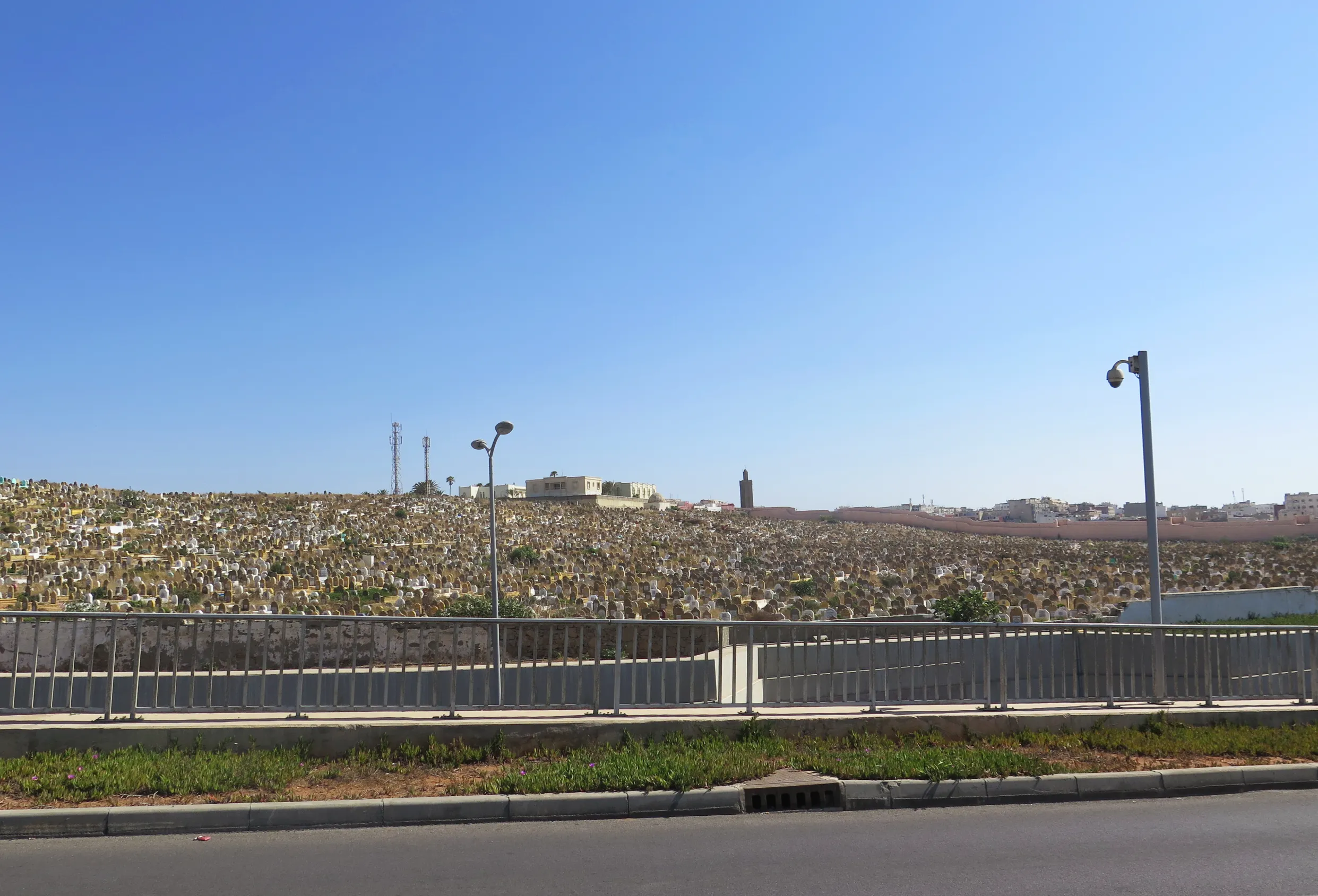 cemetery in rabat morocco north africa