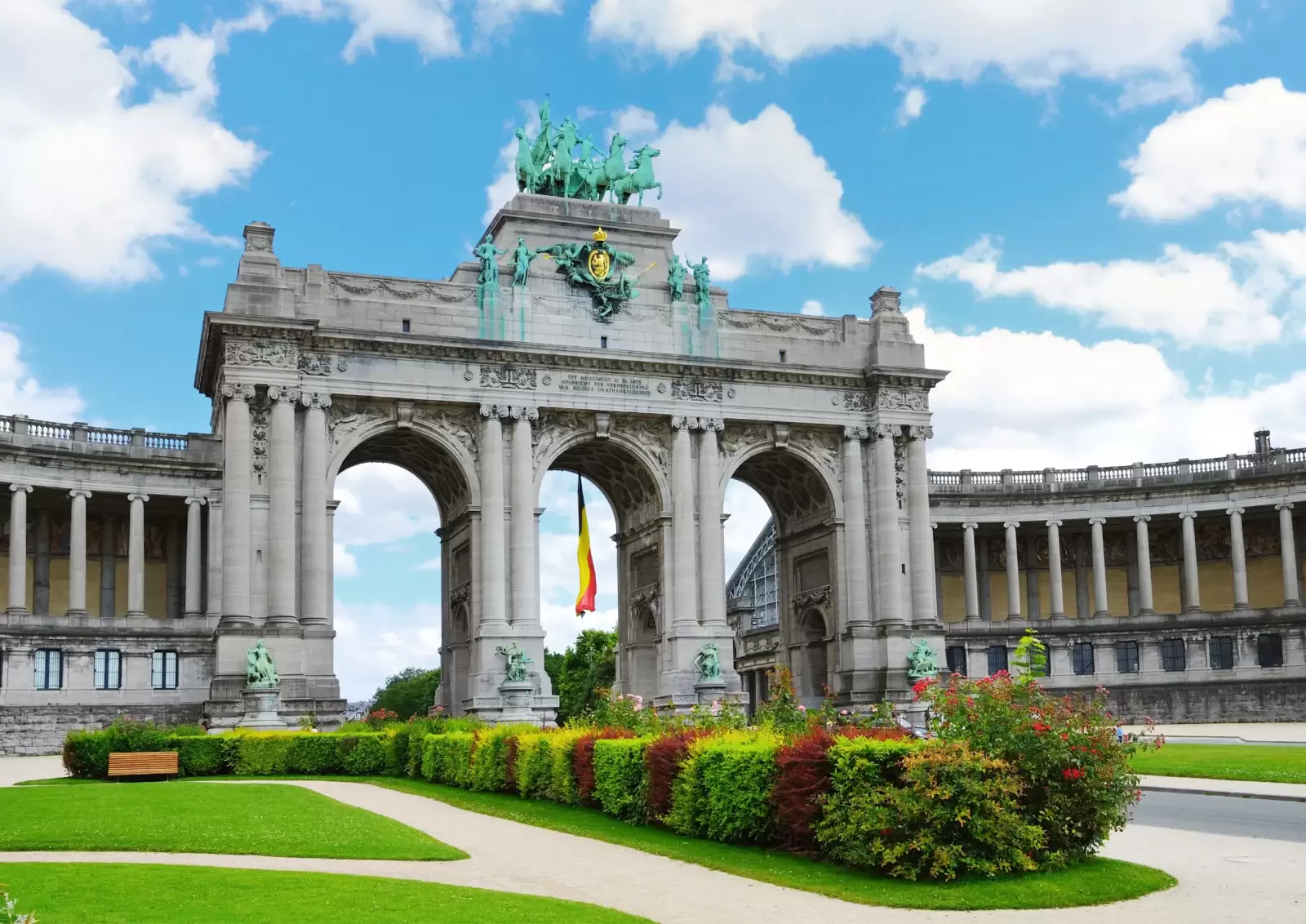 cinquantennaire park in brussels