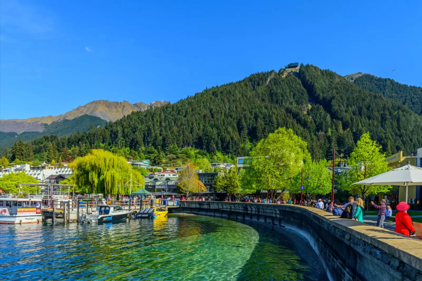 city embankment queenstown new zealand