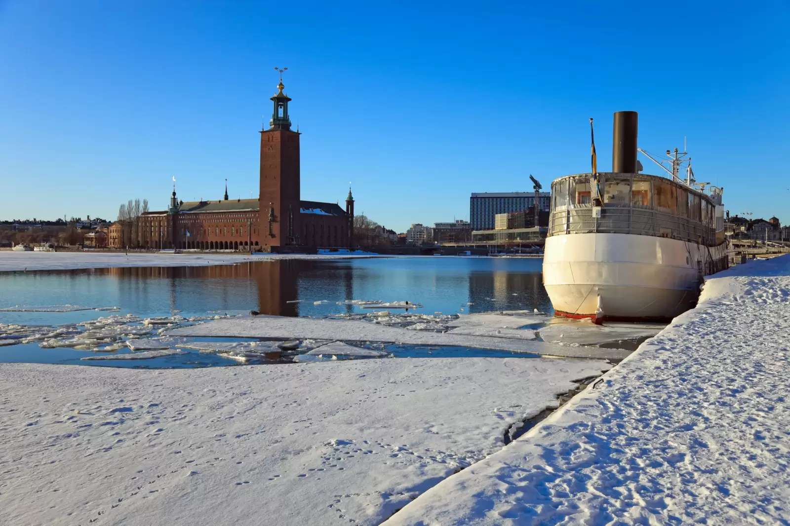city hall in stockholm sweden