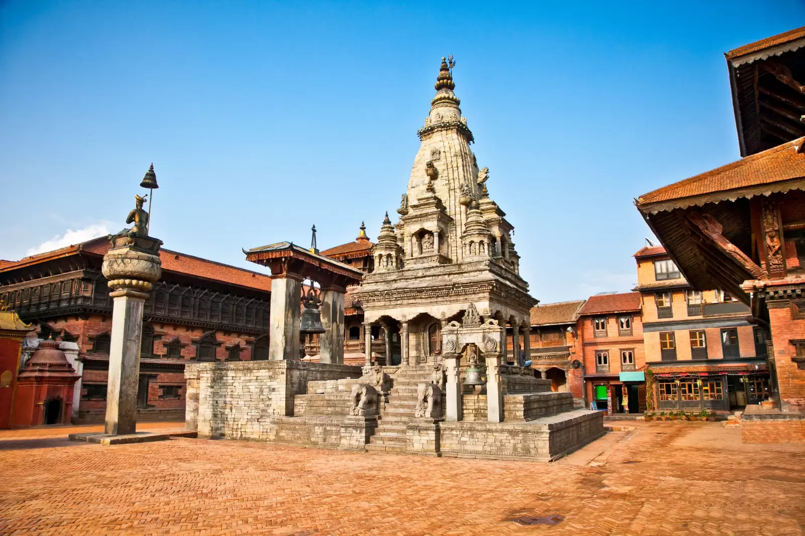 durbar square in bhaktapur kathmandu valey nepal
