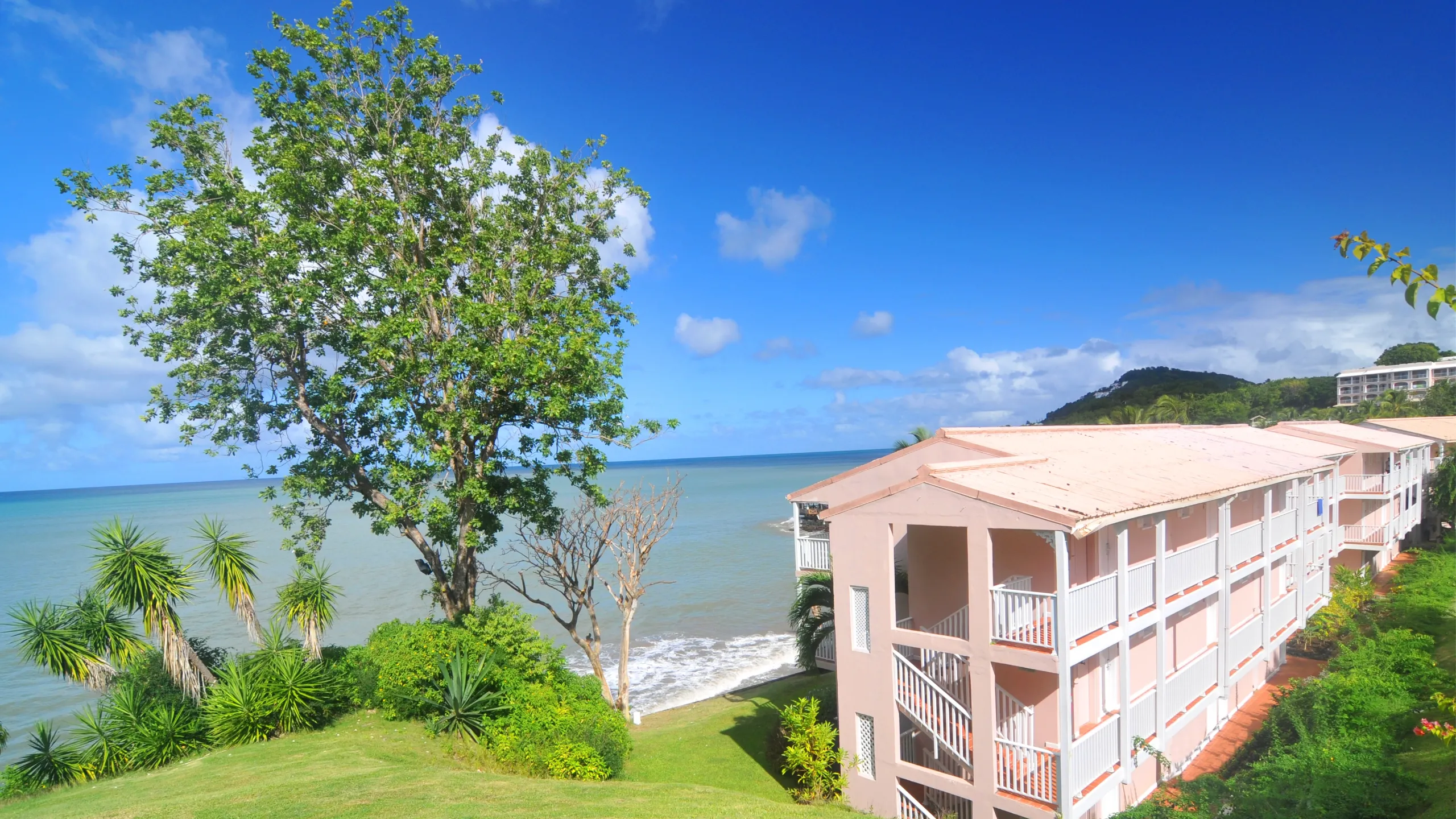 exotic resort in caribbean