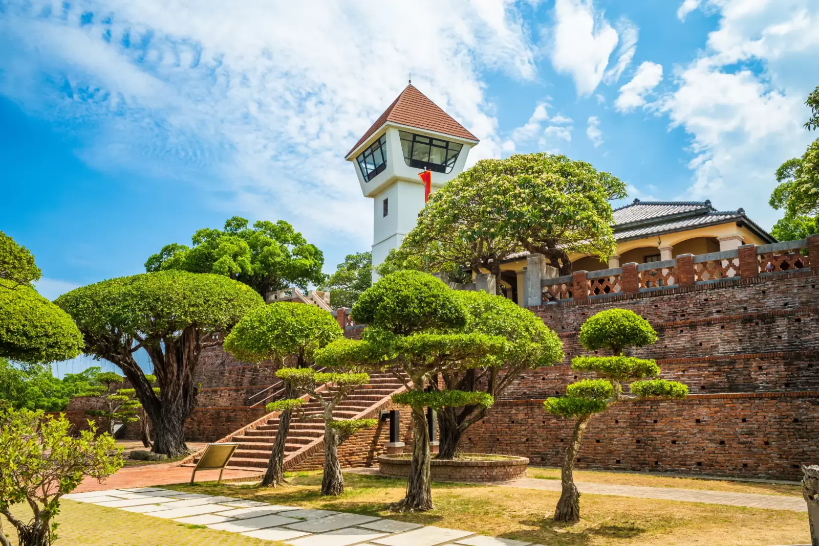 fort zeelandia aka anping fort in tainan taiwan