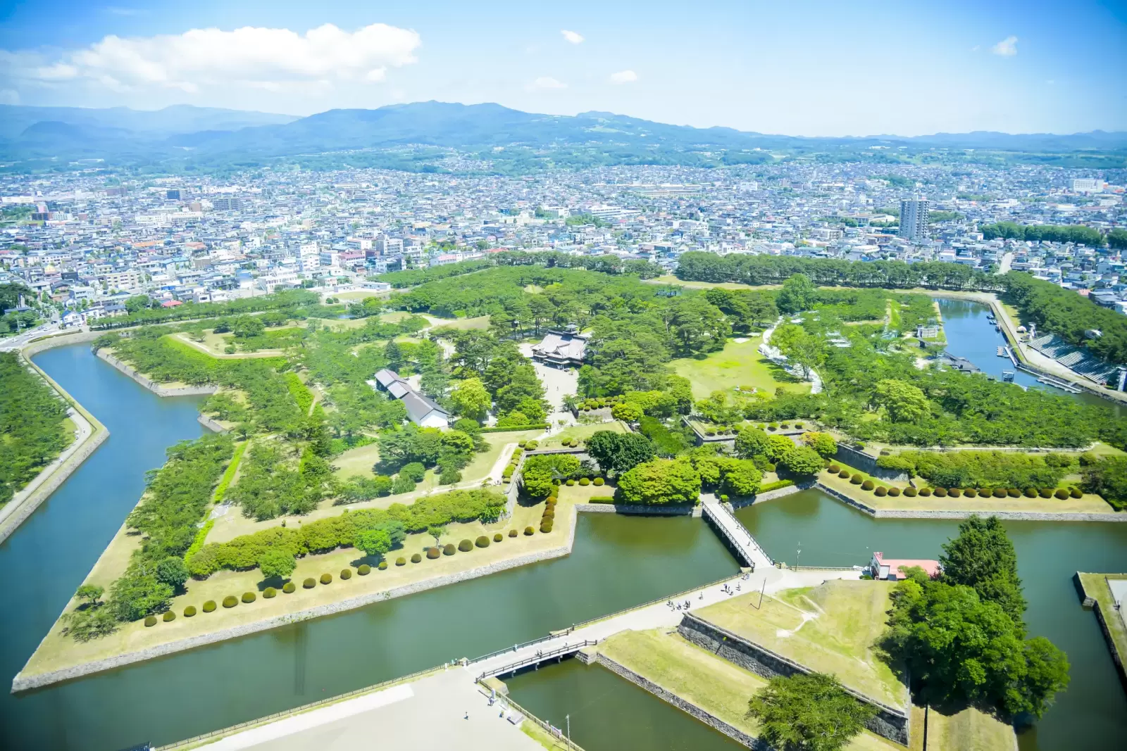 goryokaku park in hakodate