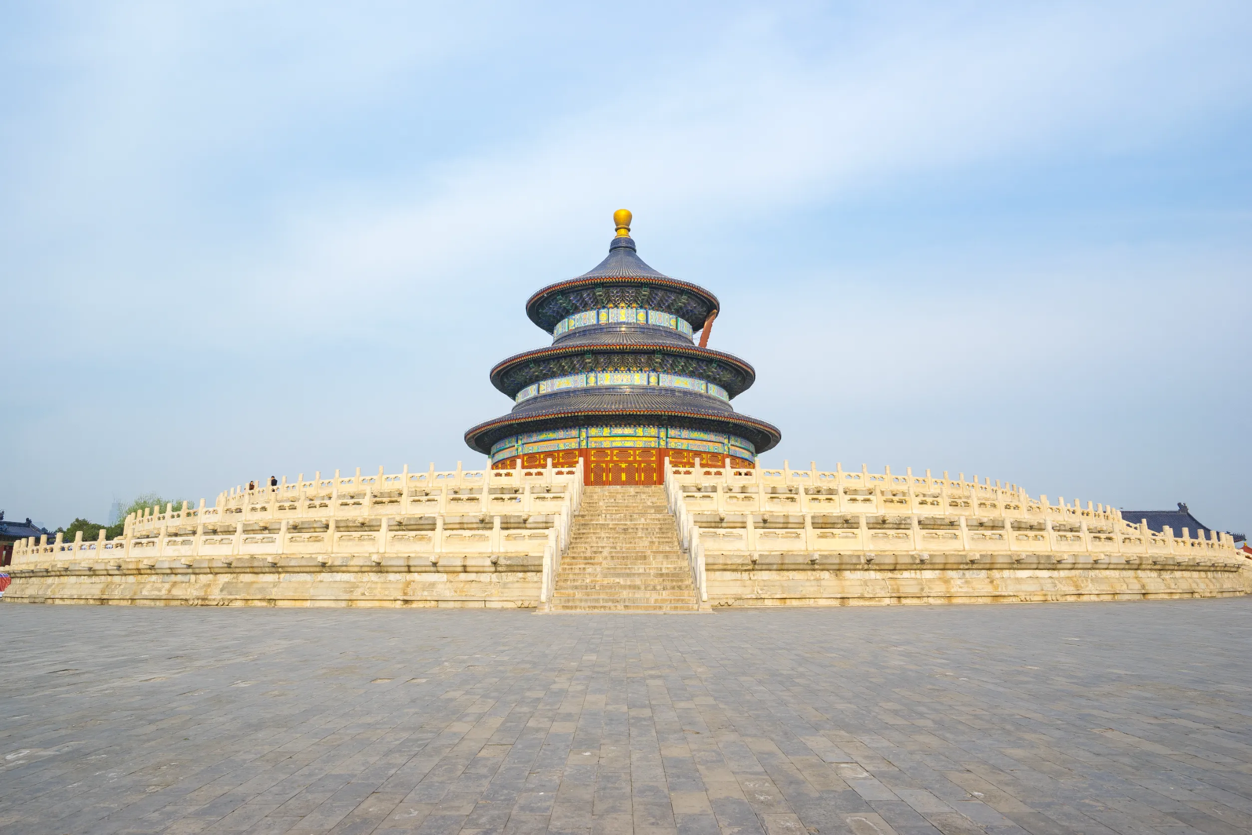 hall of prayer for good harvests in temple of heaven in beijing city china