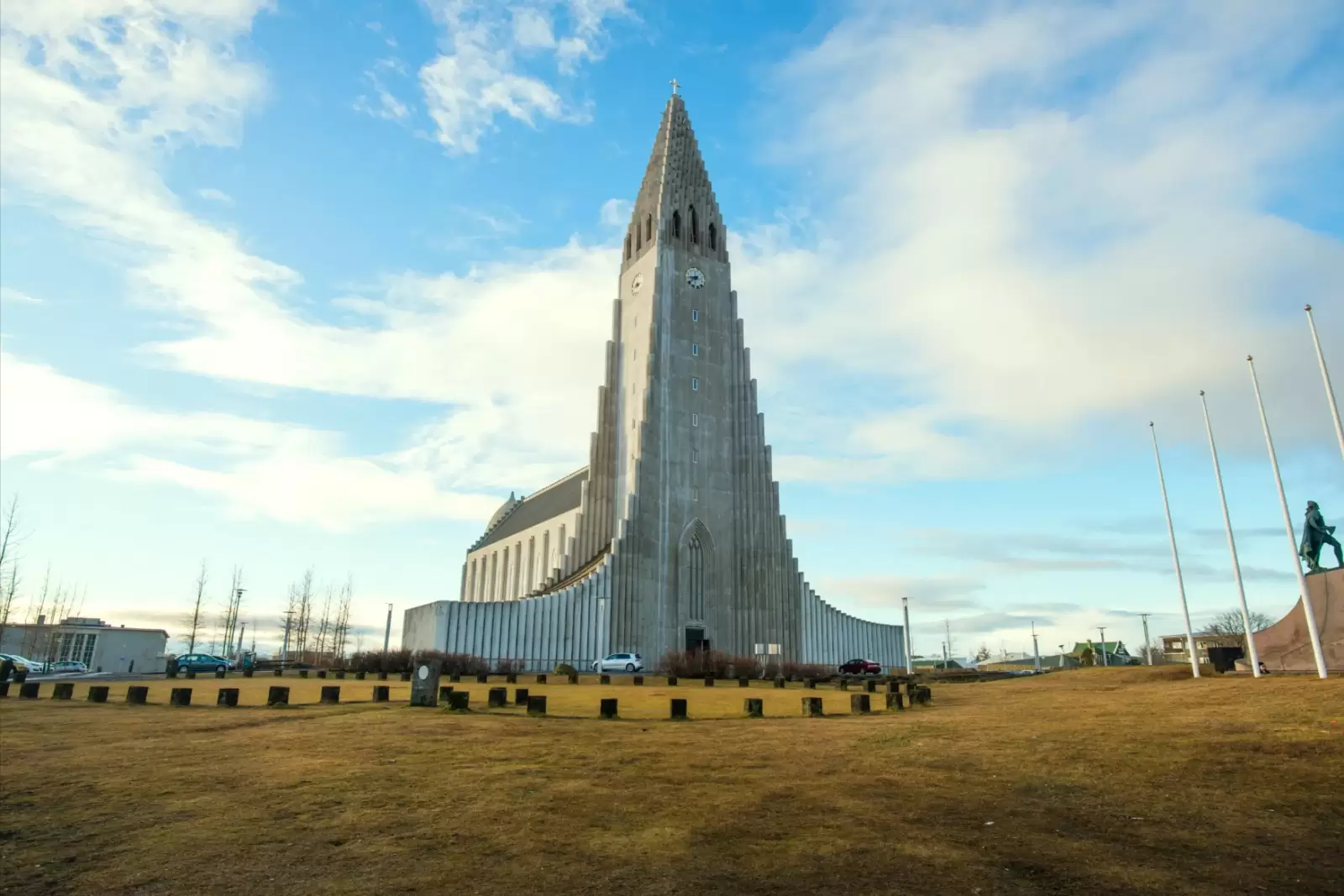 hallgrimskirkja the largest and tallest church in reykjavik