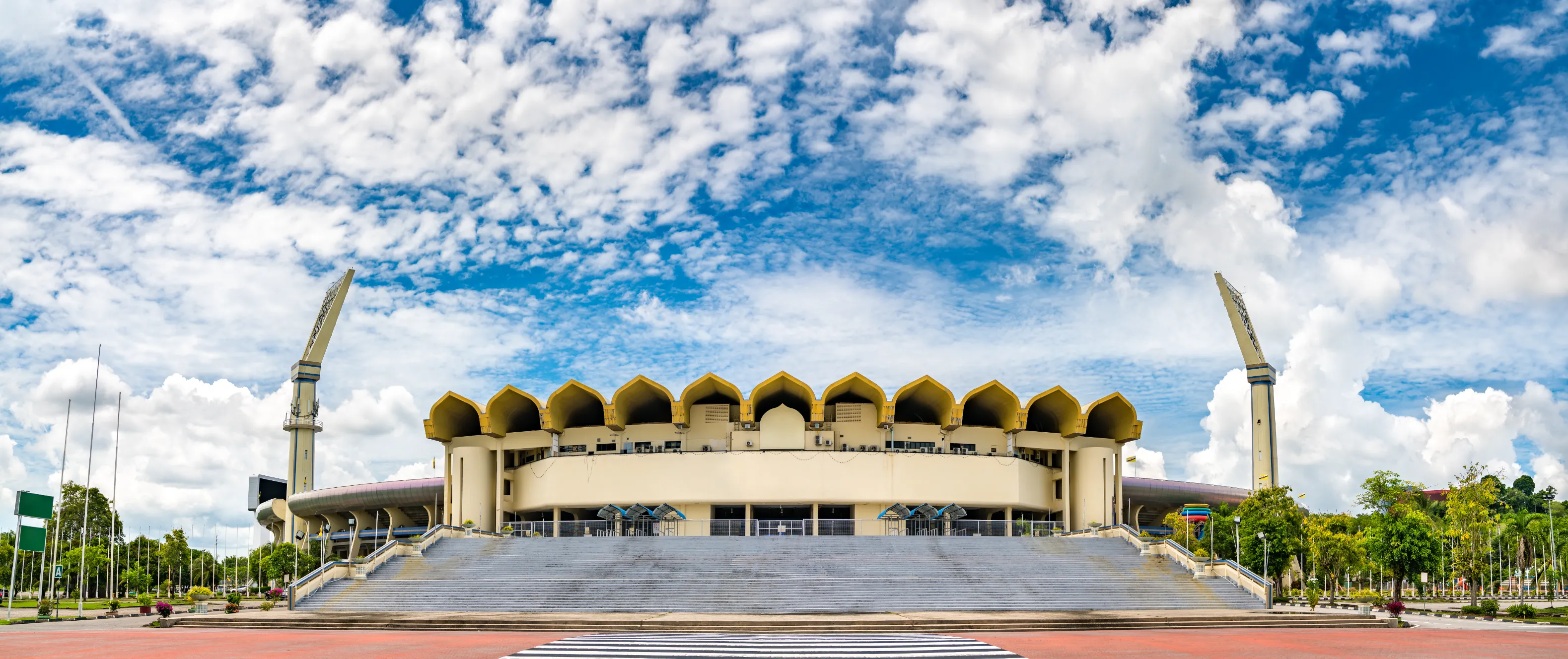 hassanal bolkiah national stadium in bandar seri begawan brunei