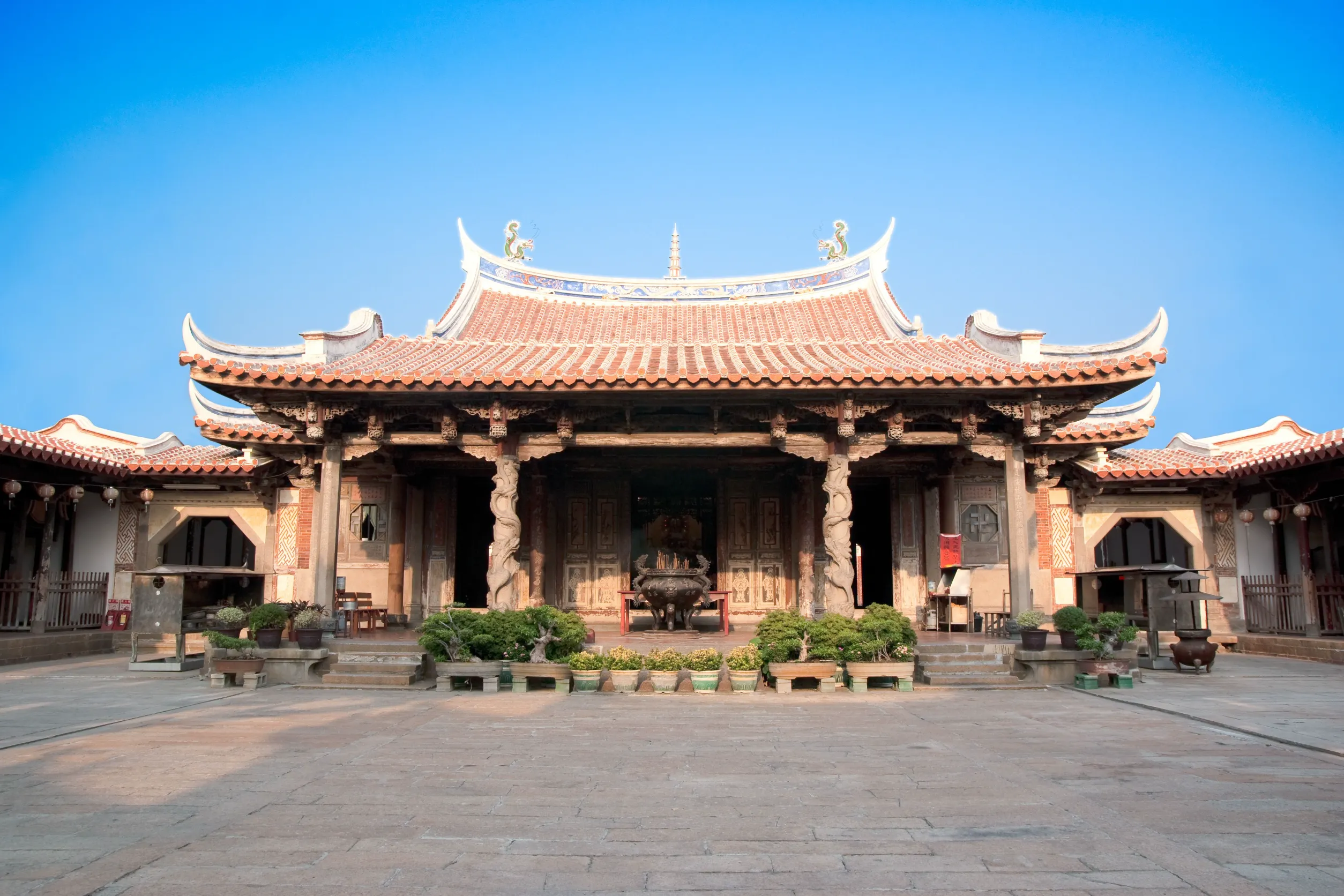 historical chinese style temple
