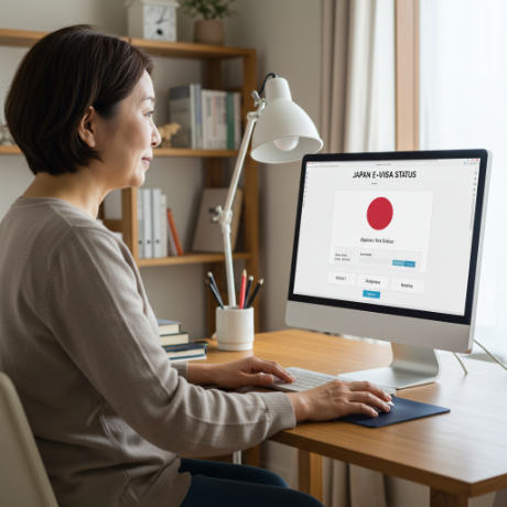 How to track your Japan eVisa application