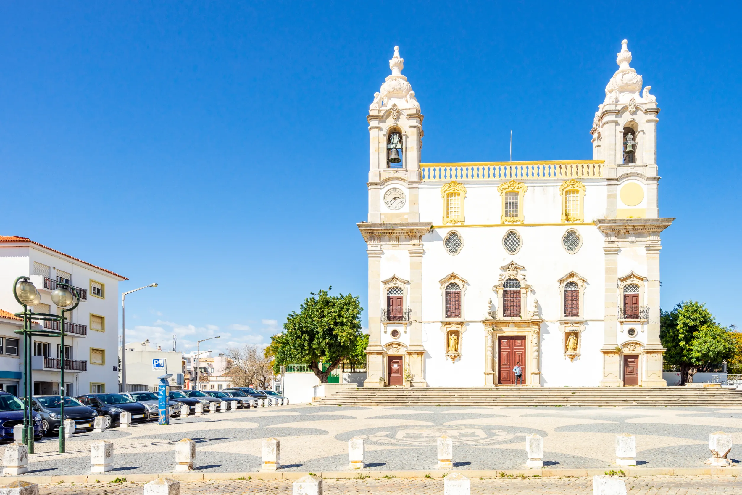 igreja do carmo in faro algarve portugal