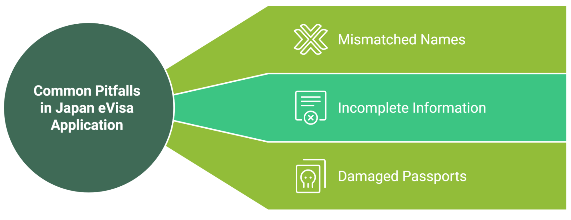 Japan eVisa pitfalls: name, info, passport issues