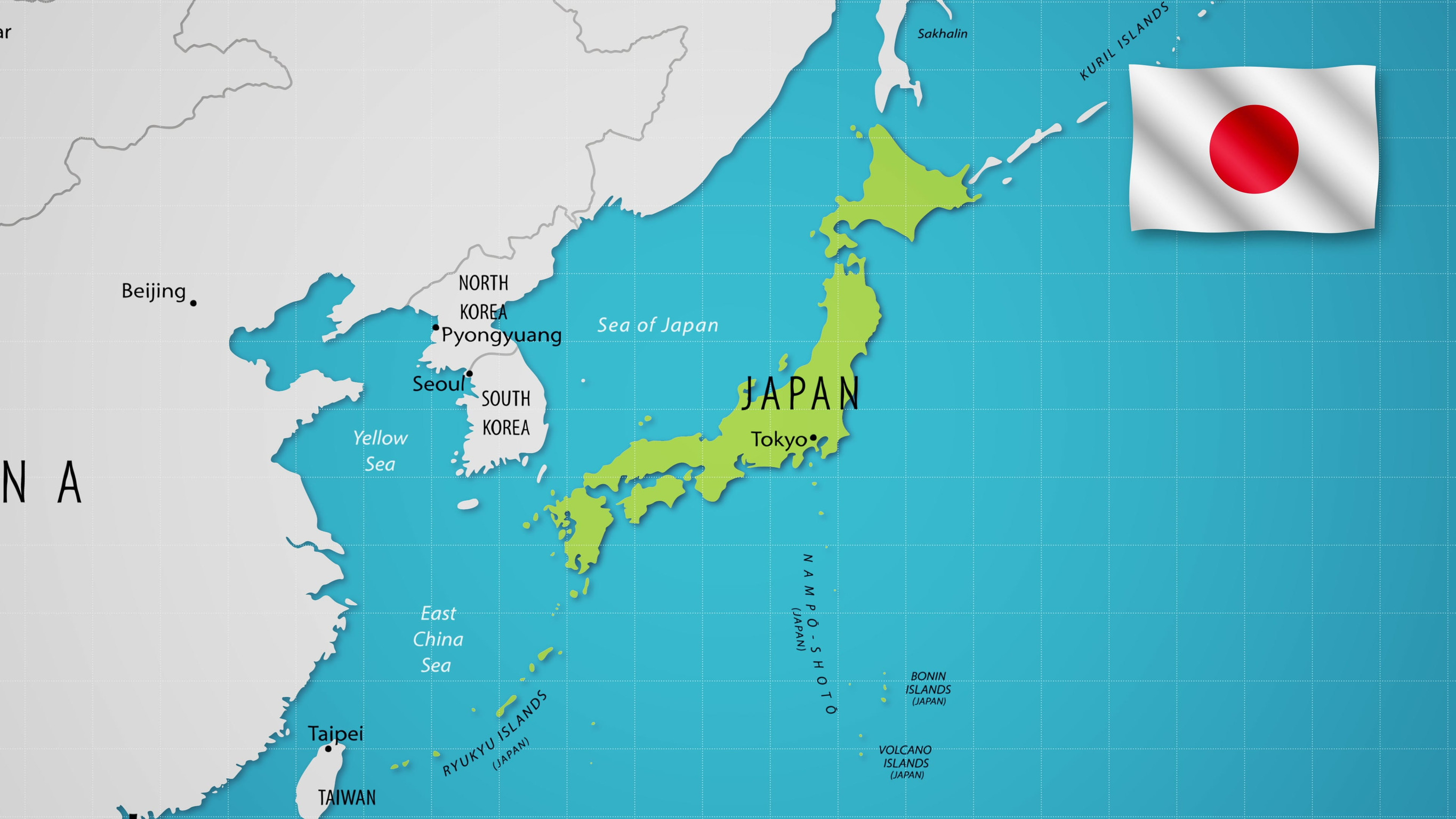 Japan On The World Map