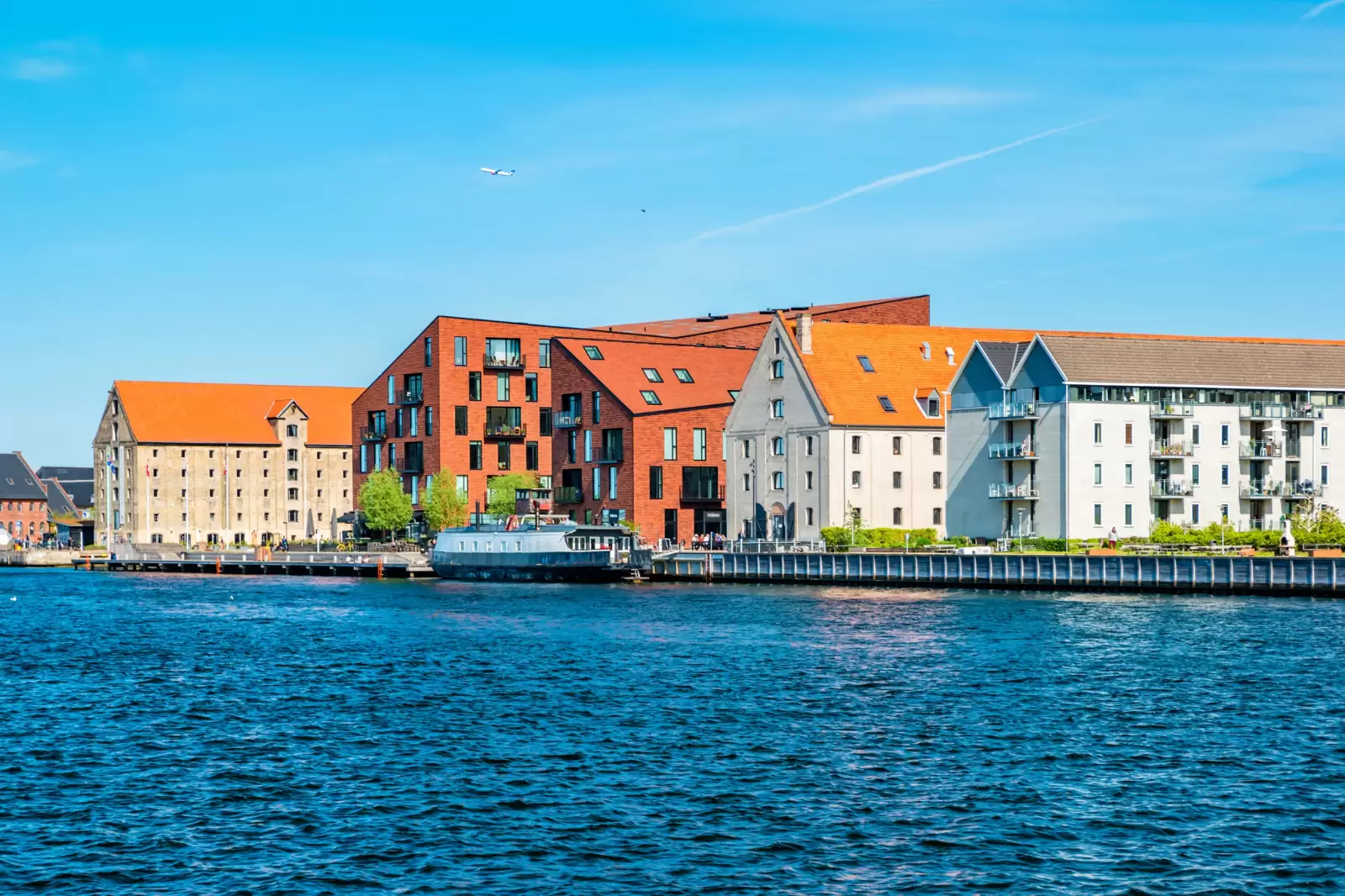 kroyers plads buildings in the christianshavn neighbourhood of central copenhagen denmark