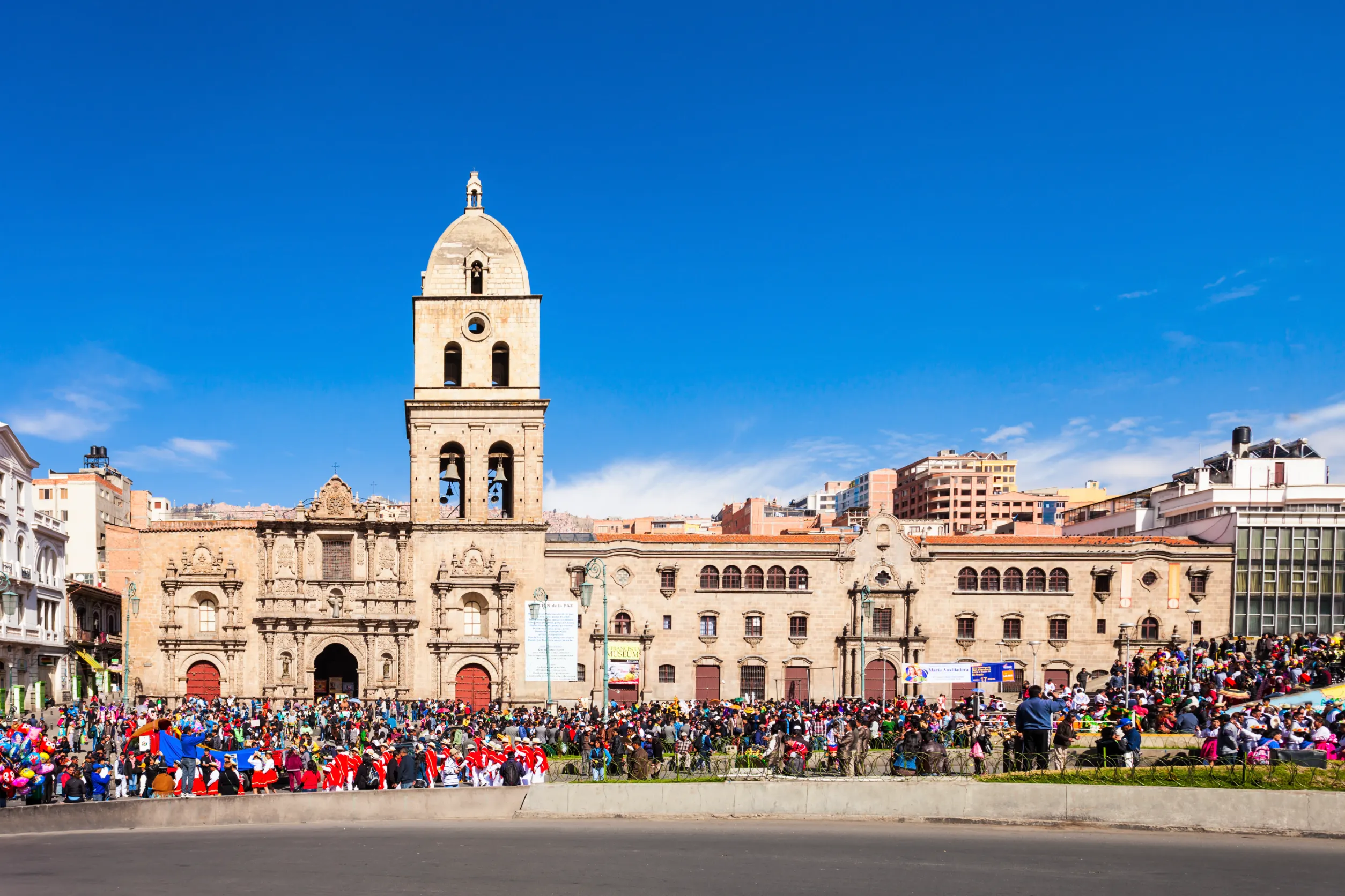 la paz bolivia basilica of san francisco