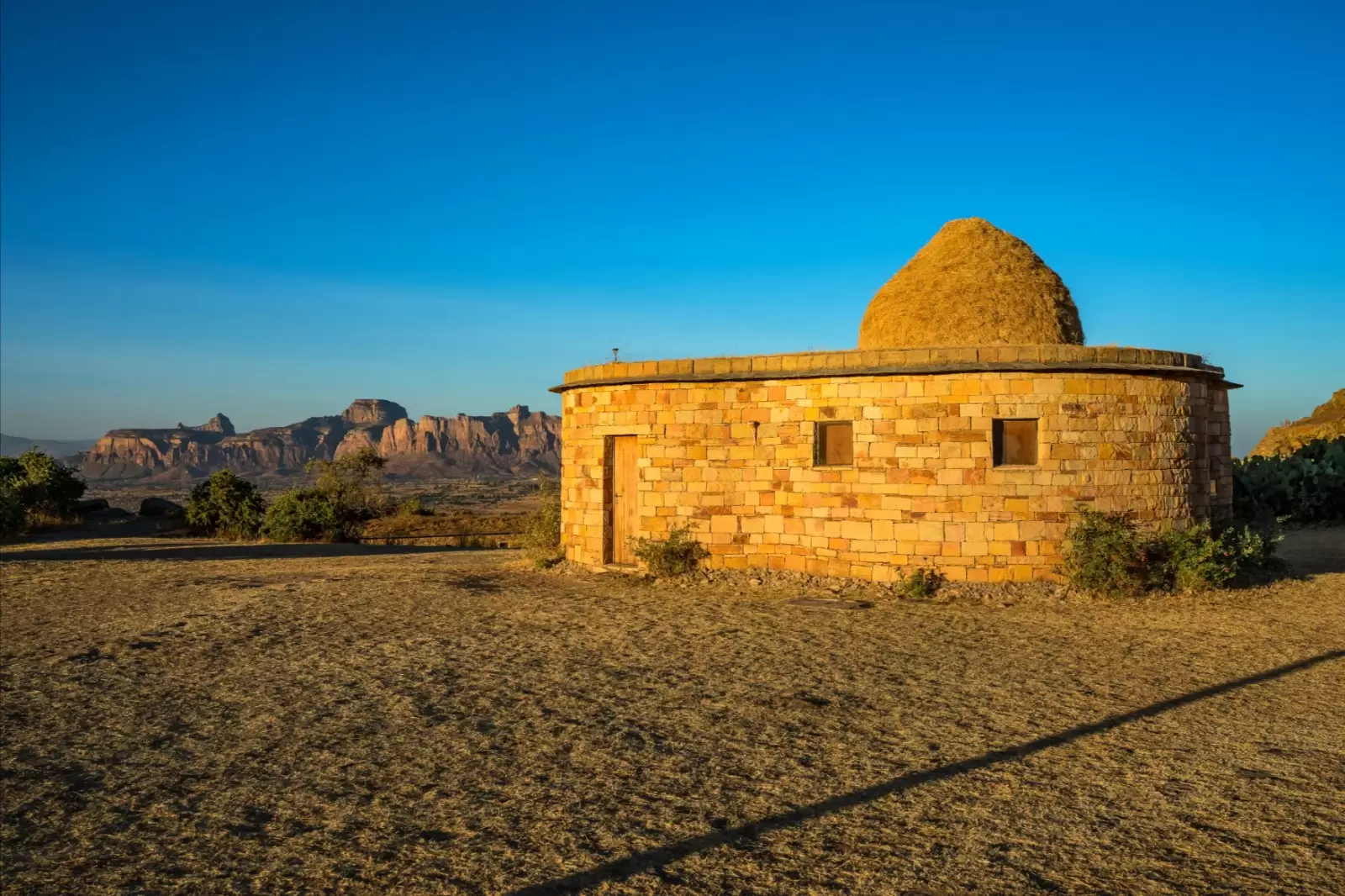 landscape in gheralta in tigray northern ethiopia africa