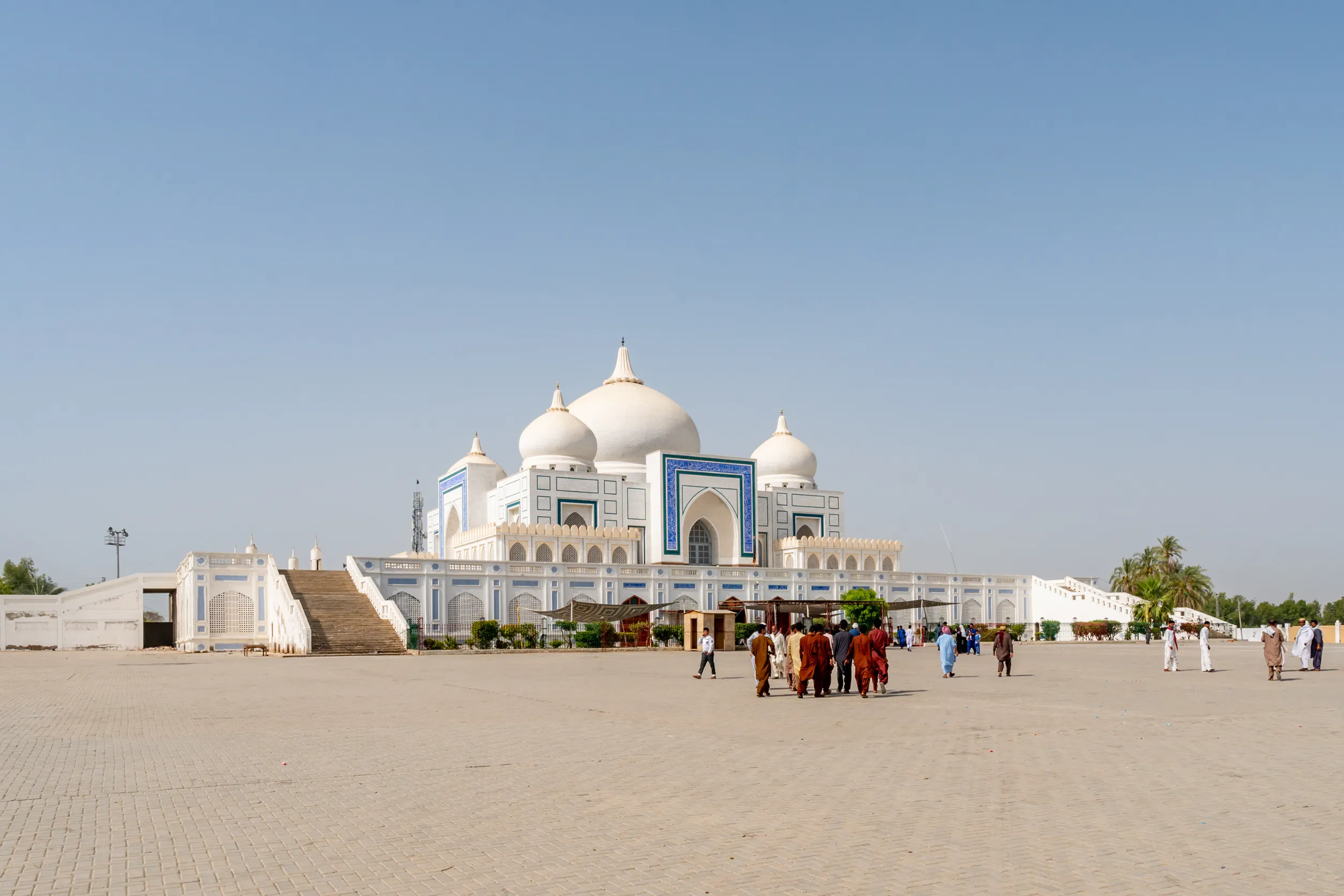 larkana bhutto family mausoleum picturesque
