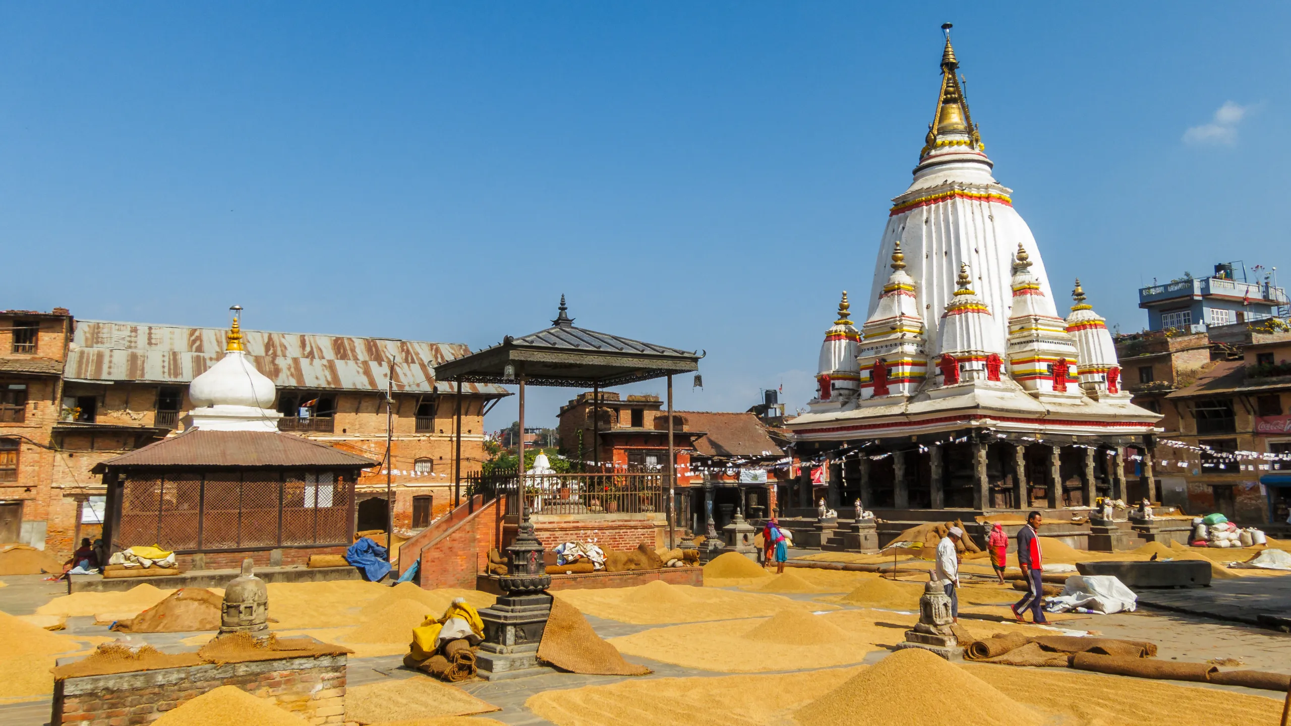 machhindranath temple on the village