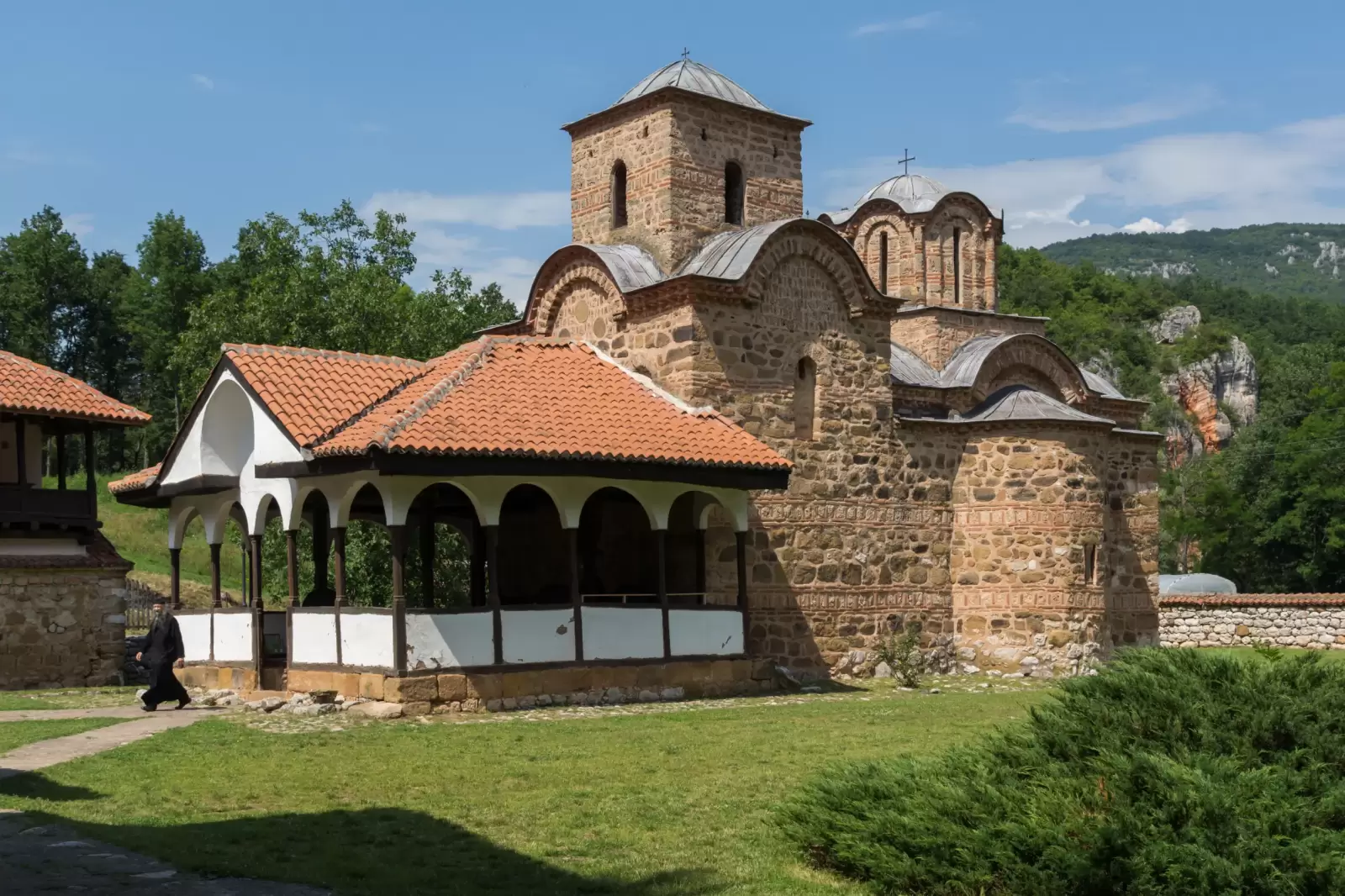 medieval poganovo monastery of st john the theologian serbia