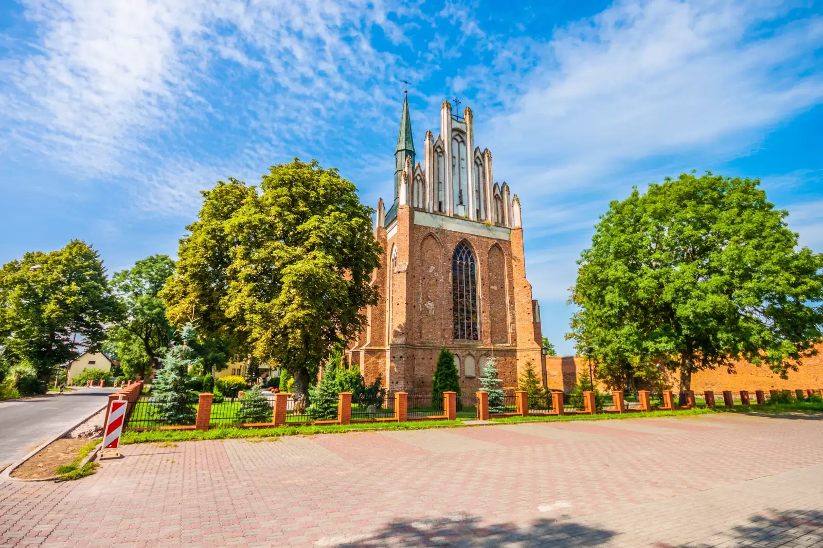 medieval stara fara church in swiecie poland