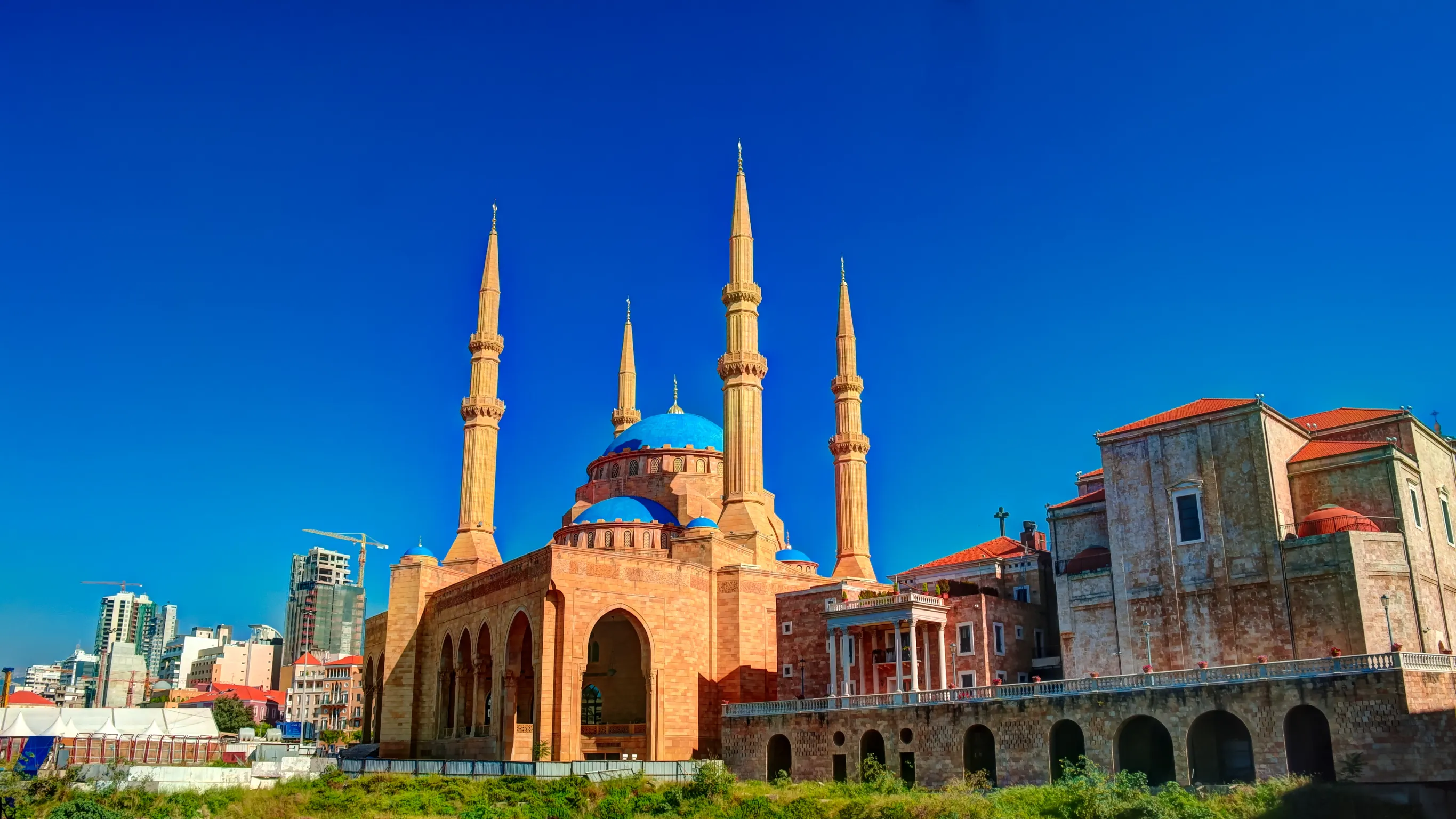 mohammad al amin mosque in beirut lebanon