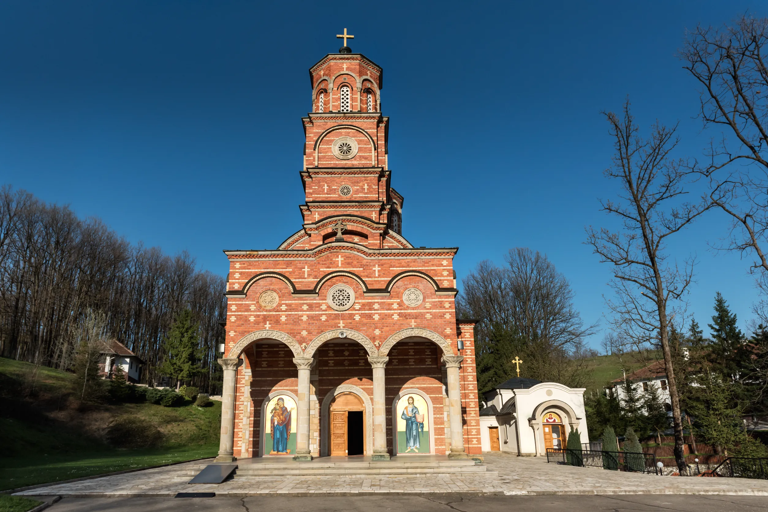 monastery djunis with the church of mother of god