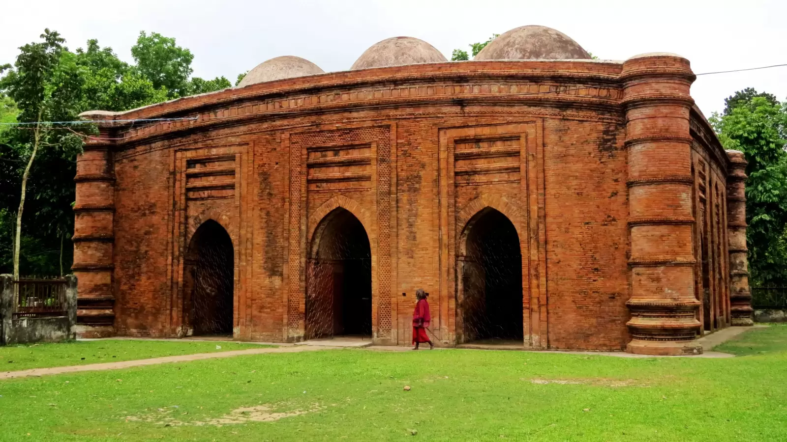 nine dome mosque bagarhat bangladesh