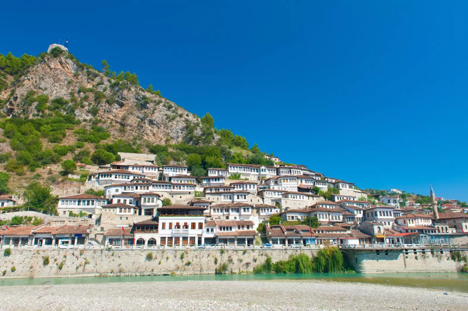 old albanian town of berat
