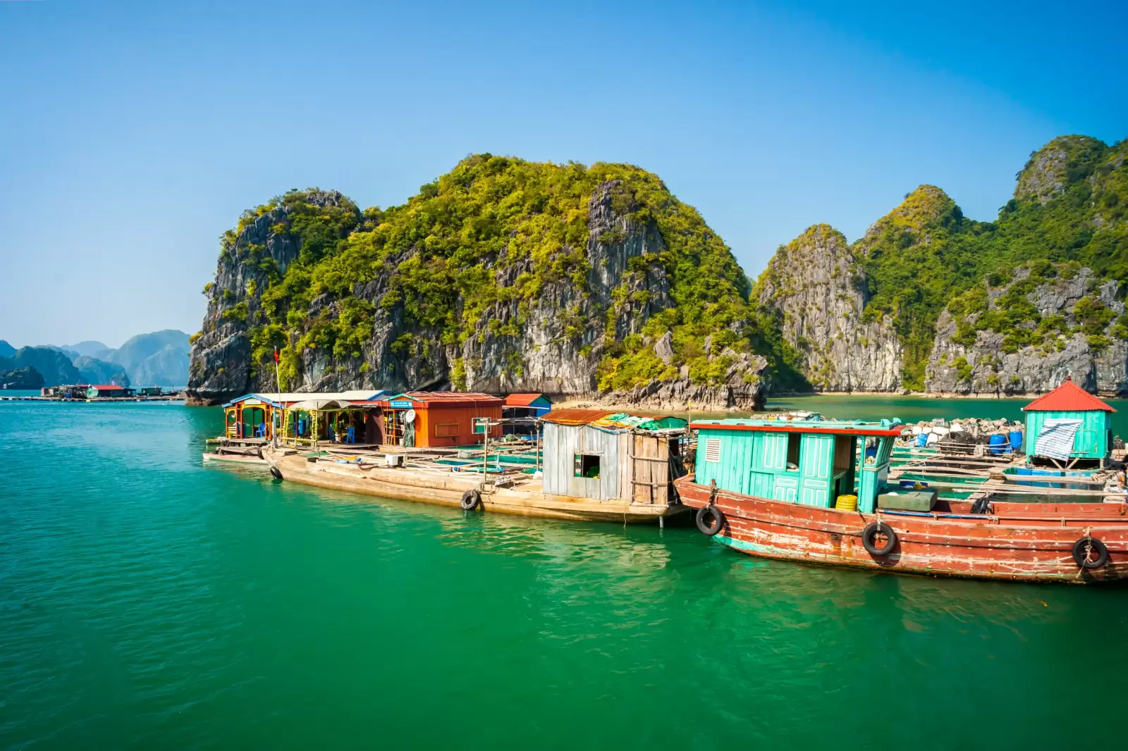 oyster farmers in halong bay vietnam