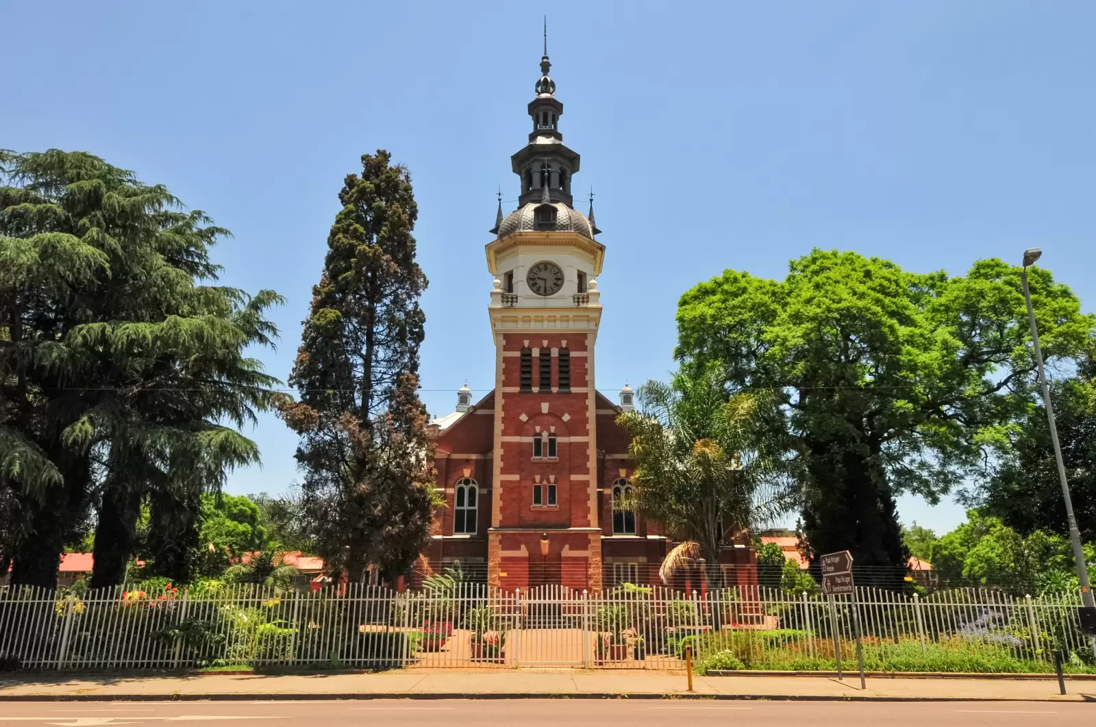 paul kruger church in pretoria south africa along church square