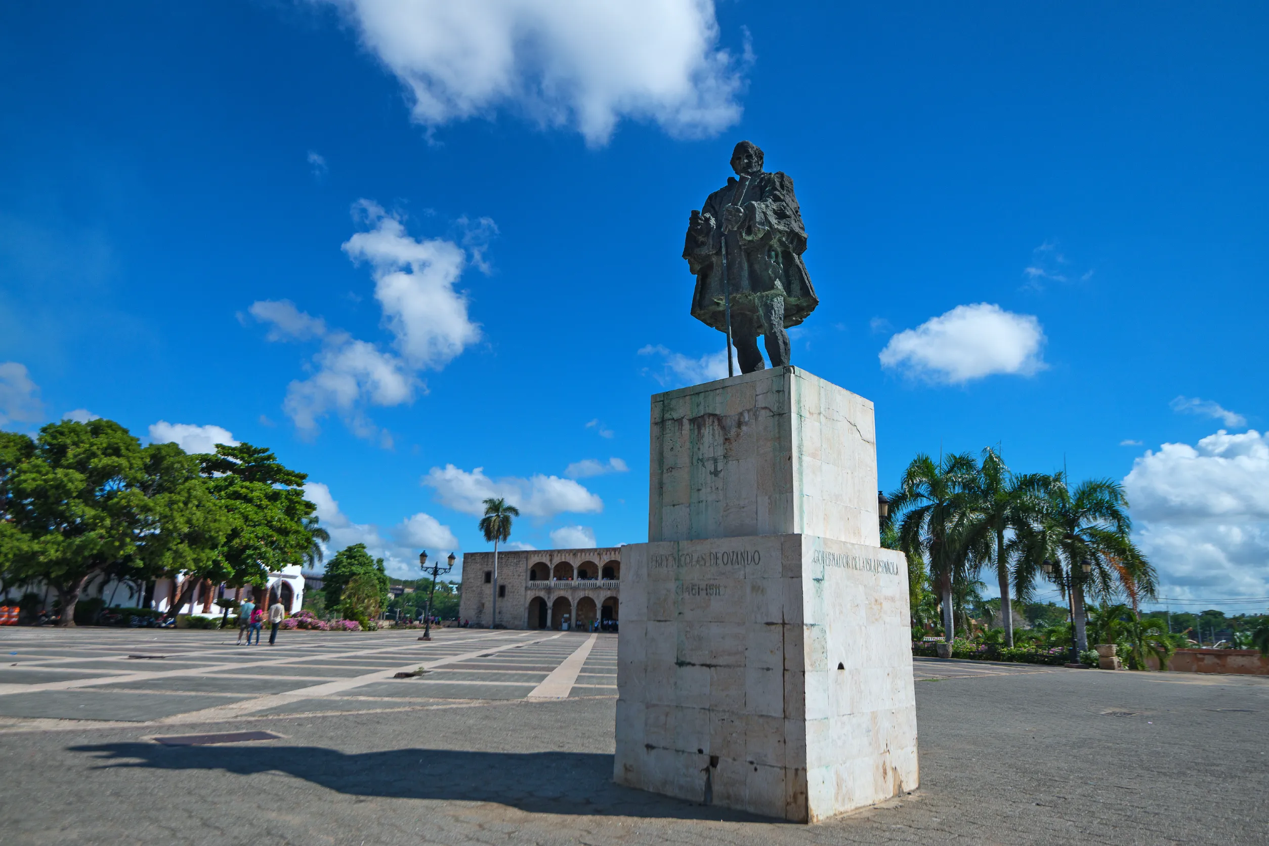 plaza de espana in santo domingo dominican republic