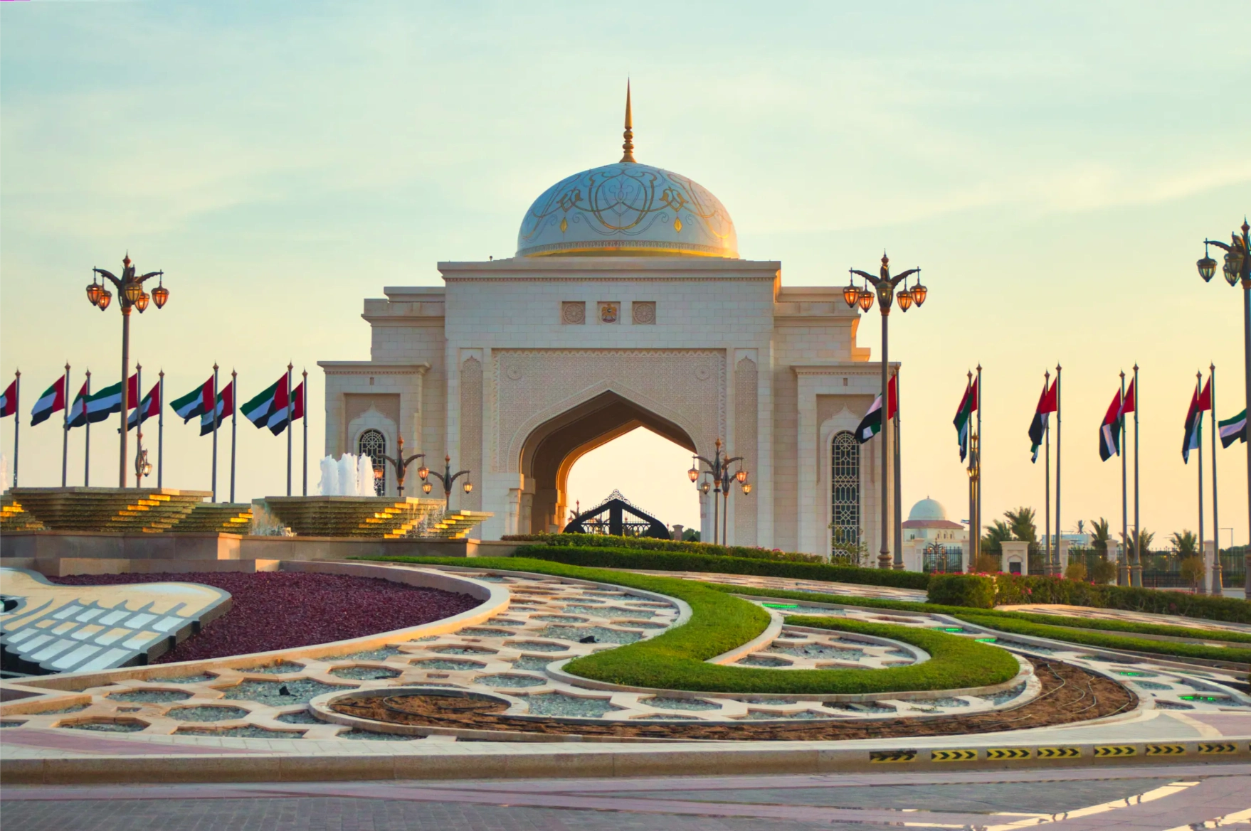 presidential affairs building in abu dhabi united arab emirates