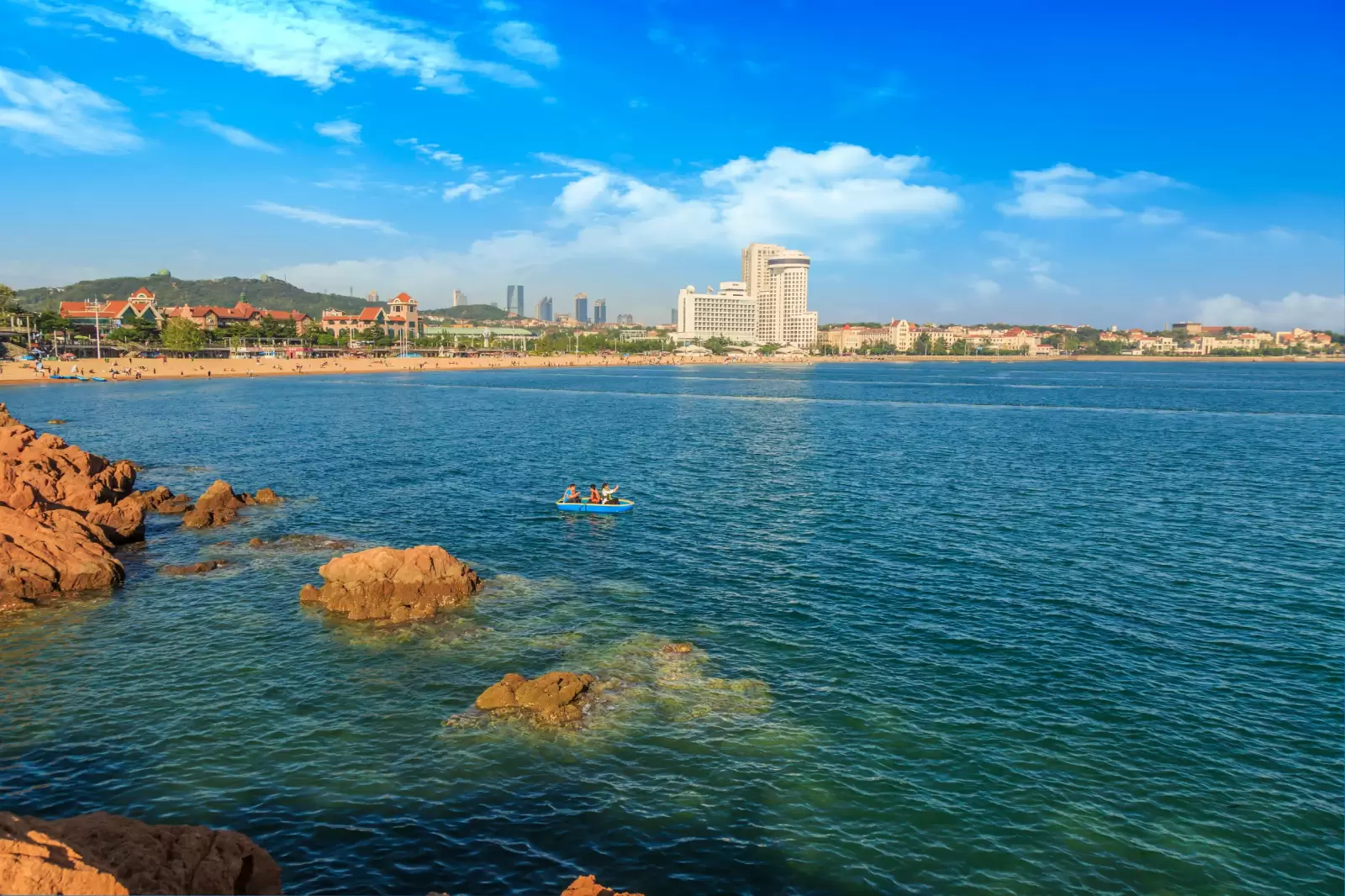 qingdao sea scenery