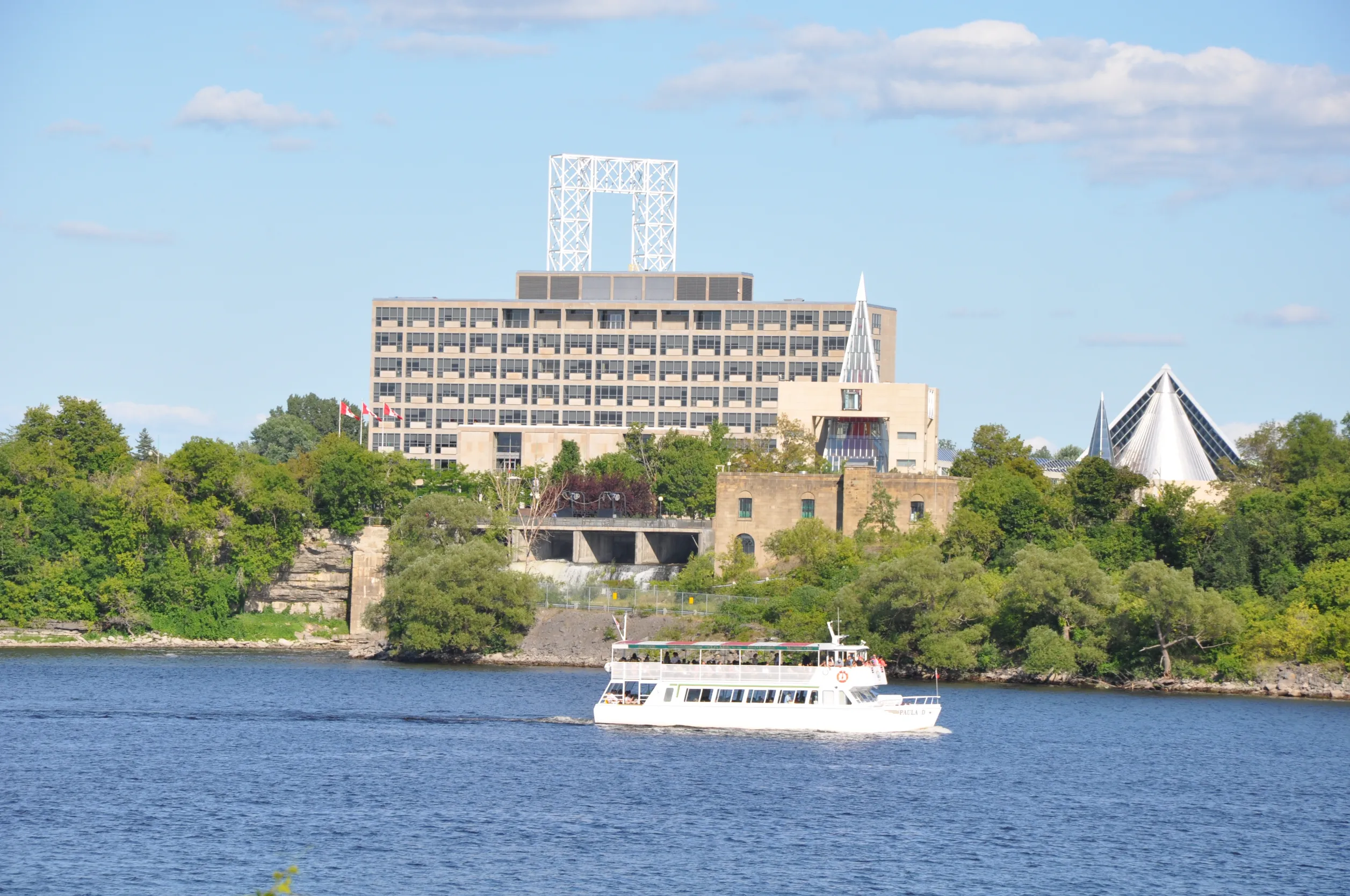 rideau canal in ottawa canada