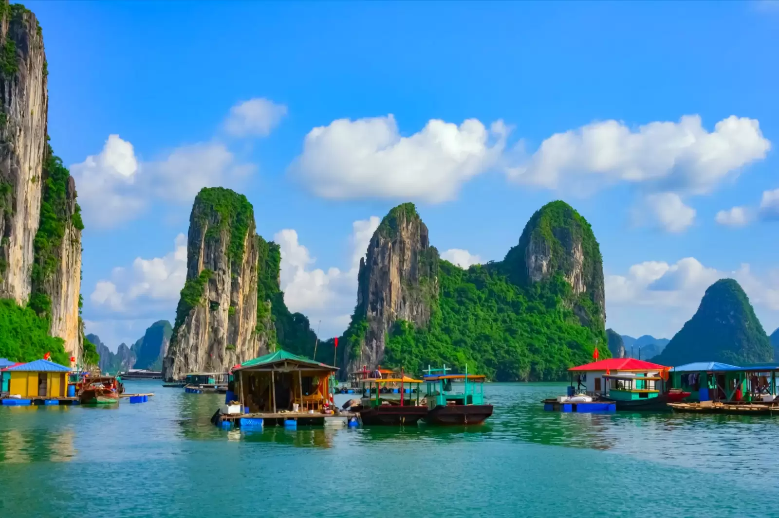 rock islands in halong bay vietnam
