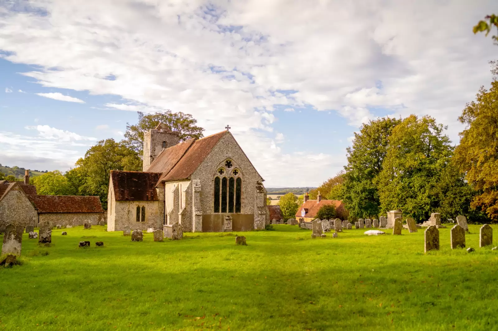 rural area in the south of england uk