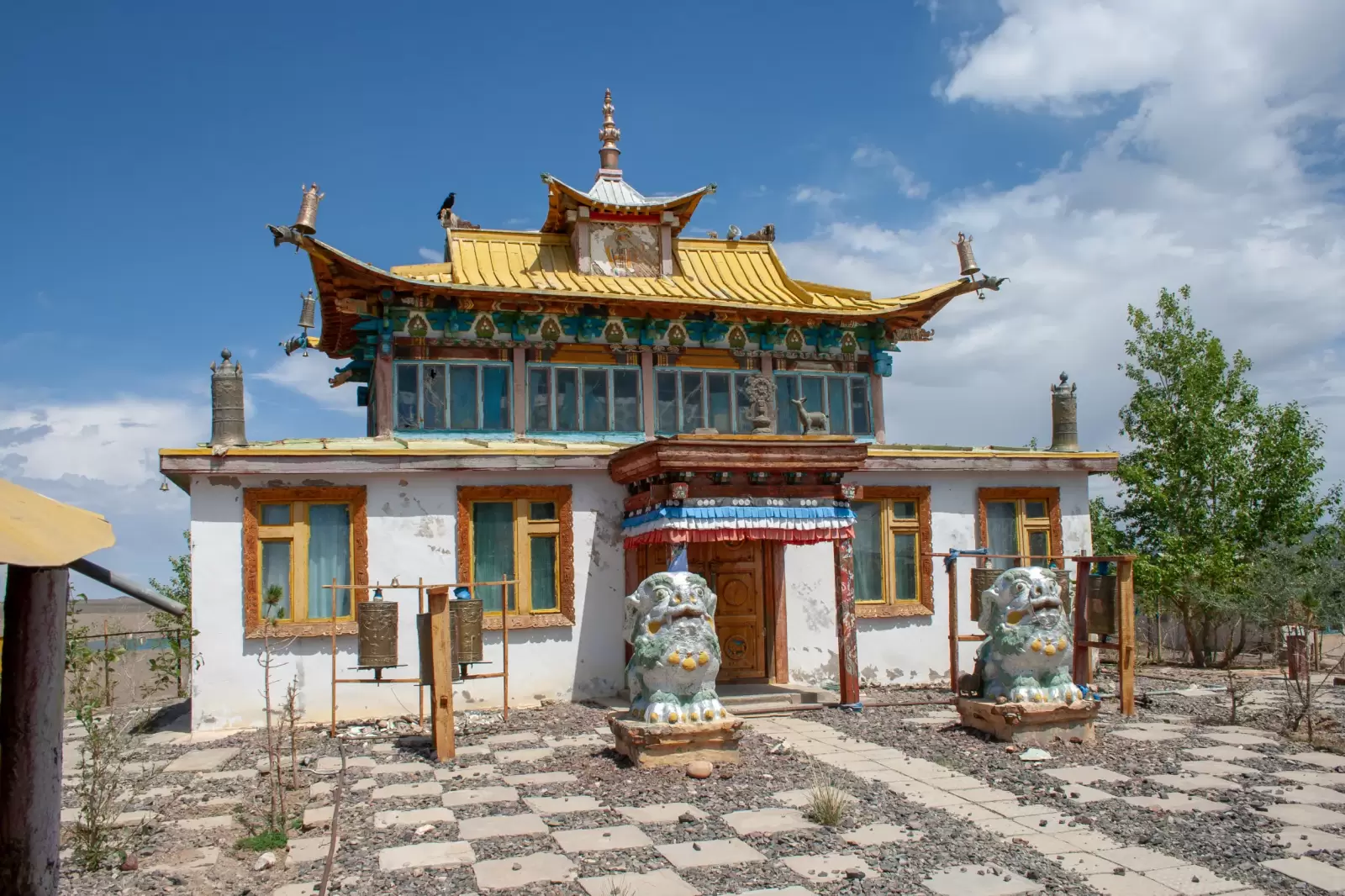 shankh monastery temple in mongolia