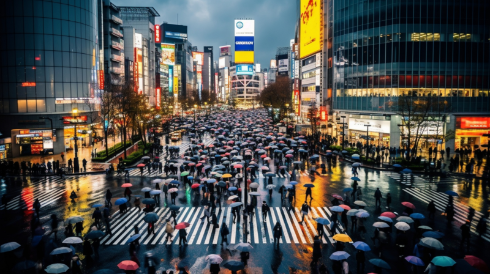 Shibuya Crossing, Japan
