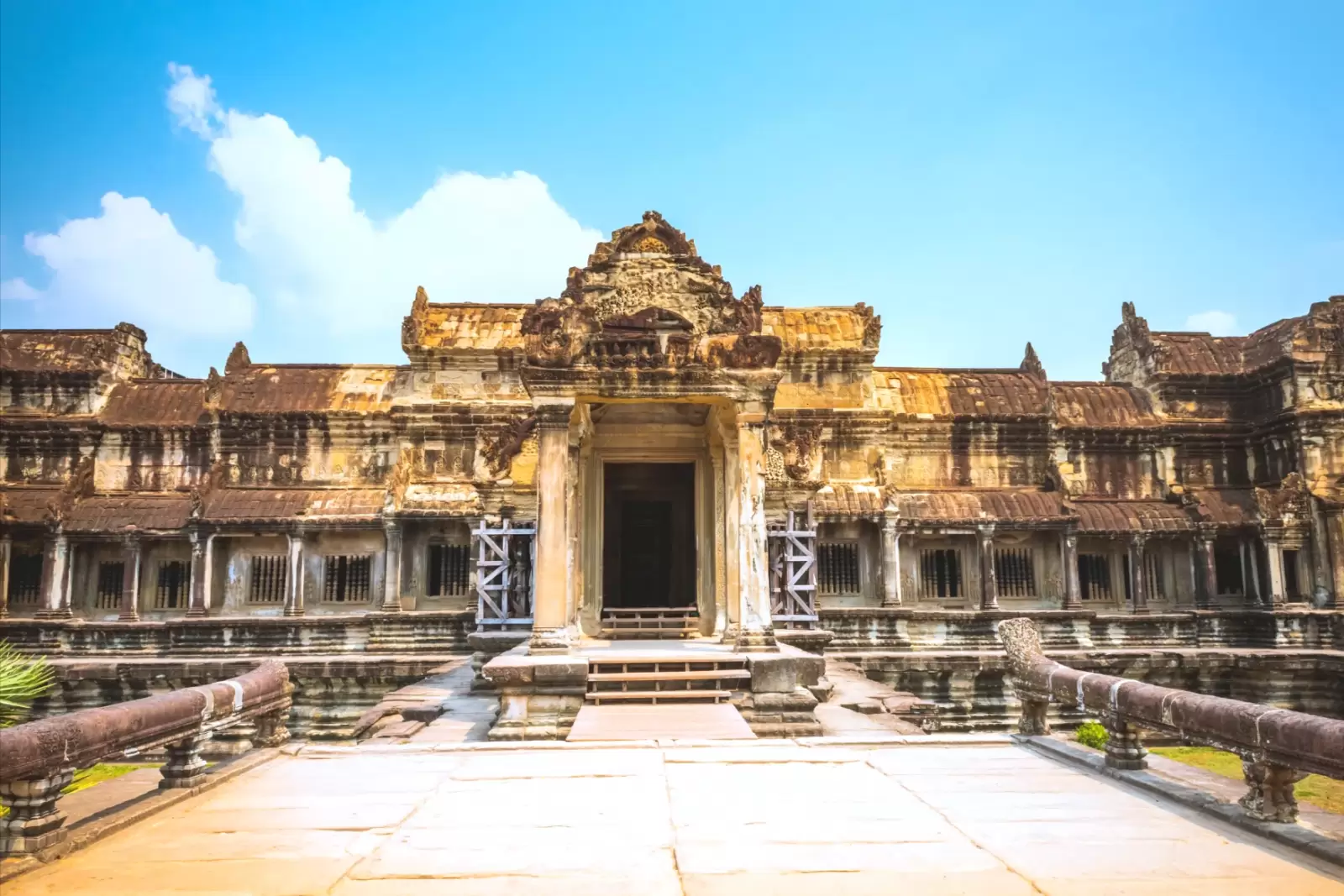 the angkor wat temple in cambodia