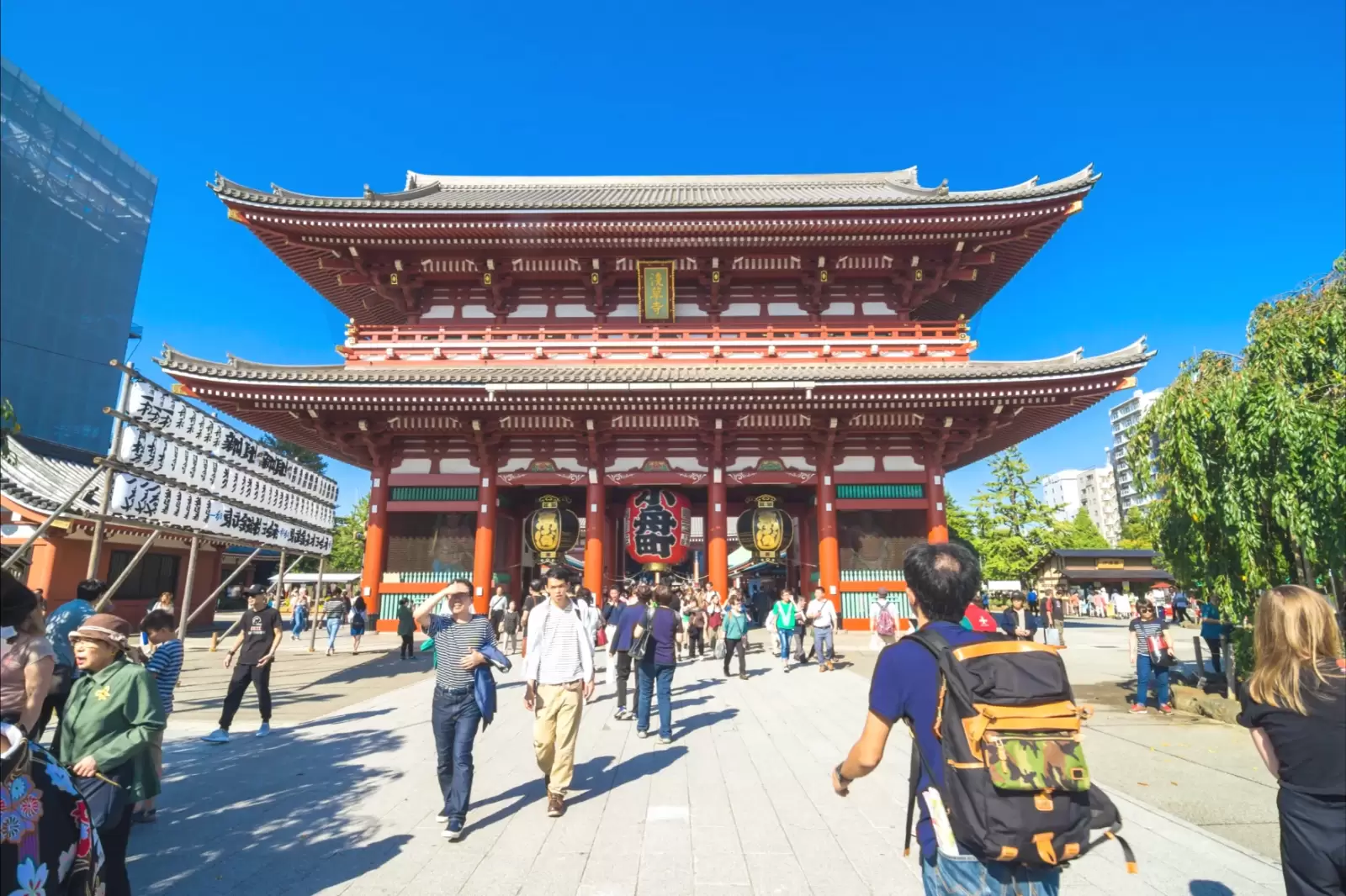 the asakusa sensoji ji temple in tokyo japan