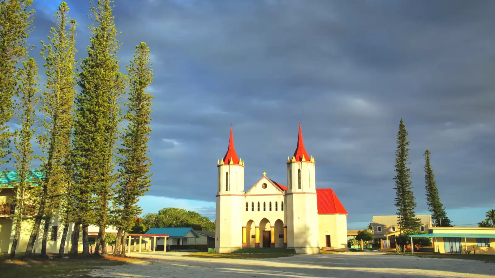 the fayaoue catholic church in noumea new caledonia