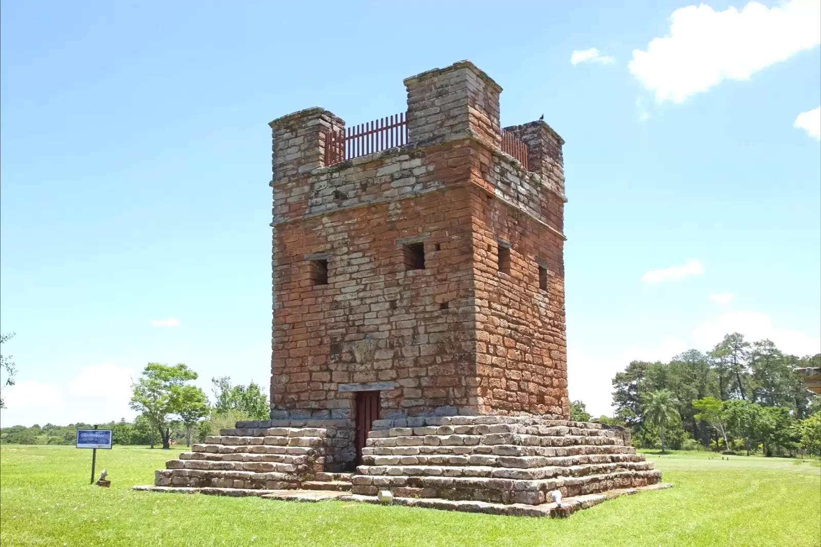 the jesuit missions ruins in encarnacion paraguay