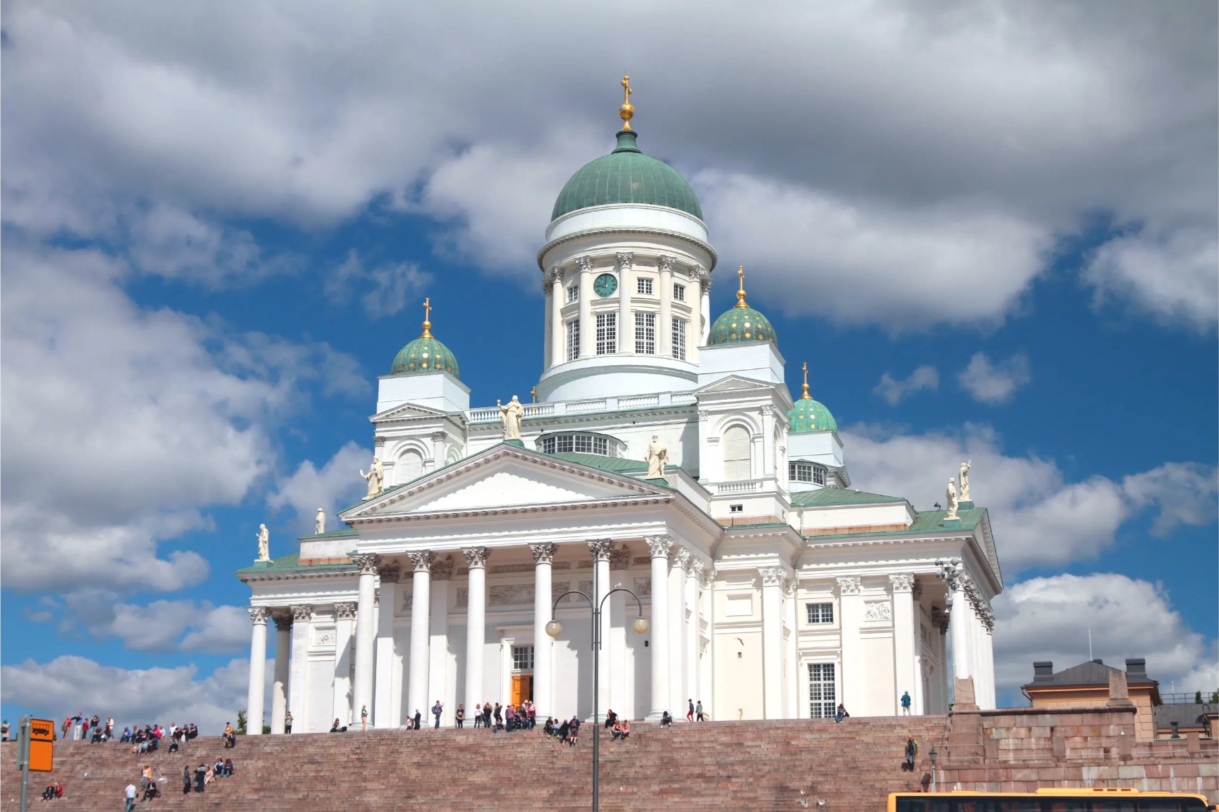 the saint nikolay cathedral in helsinki finland